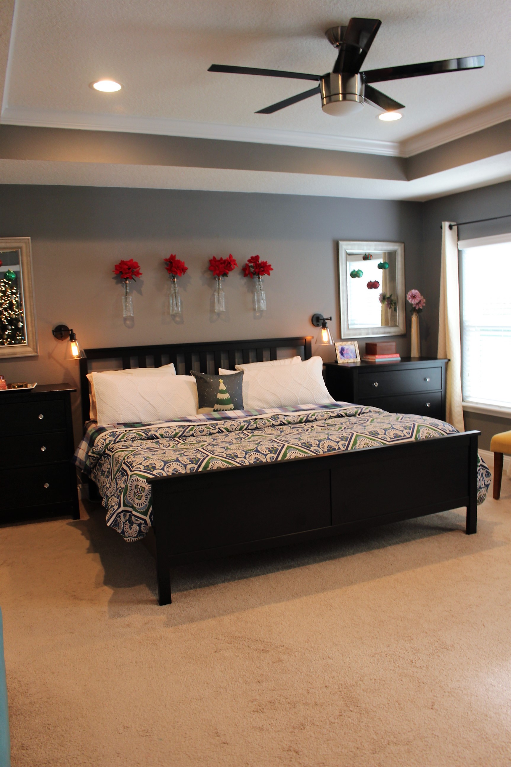 Christmas in the bedroom