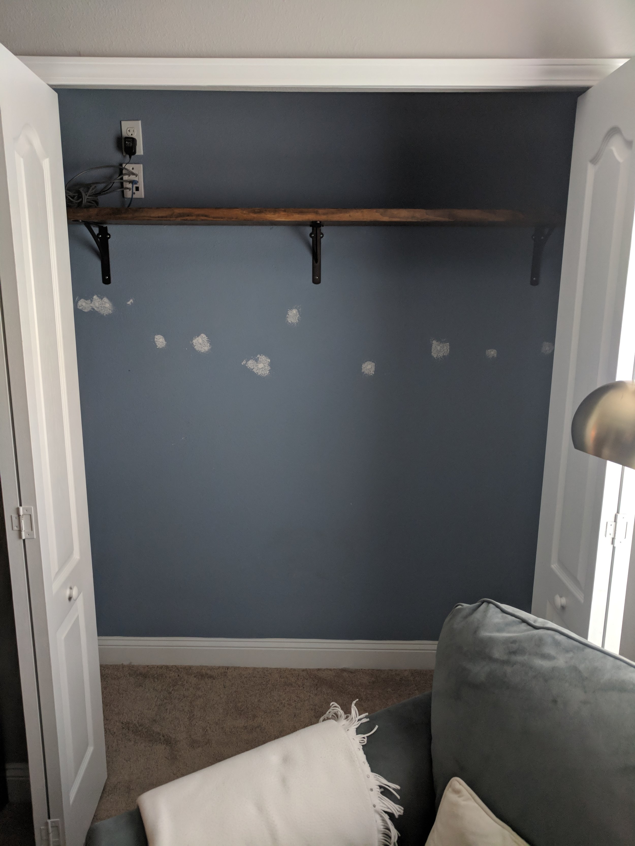 Office Closet: BEFORE