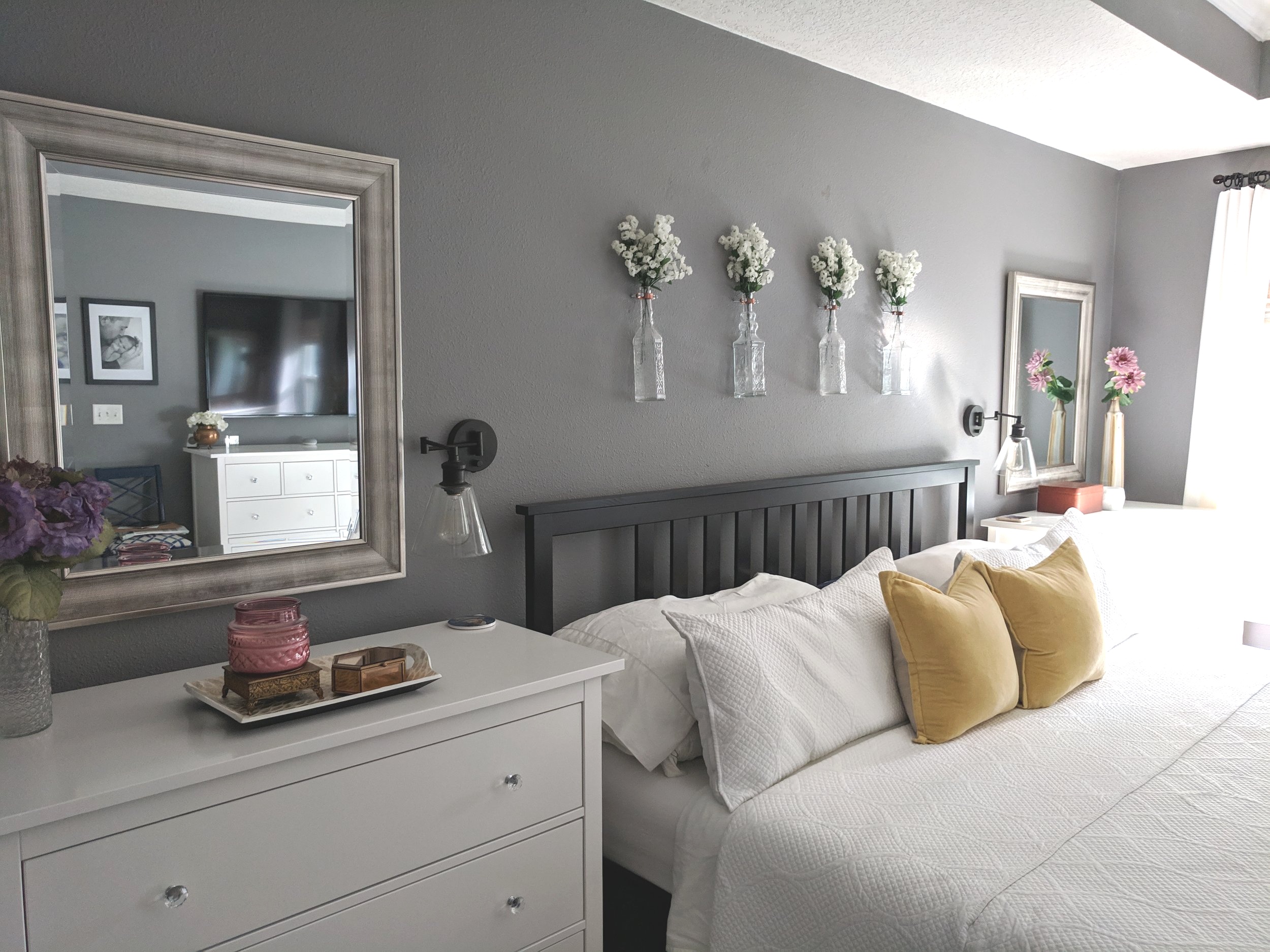 master bedroom refresh on a budget