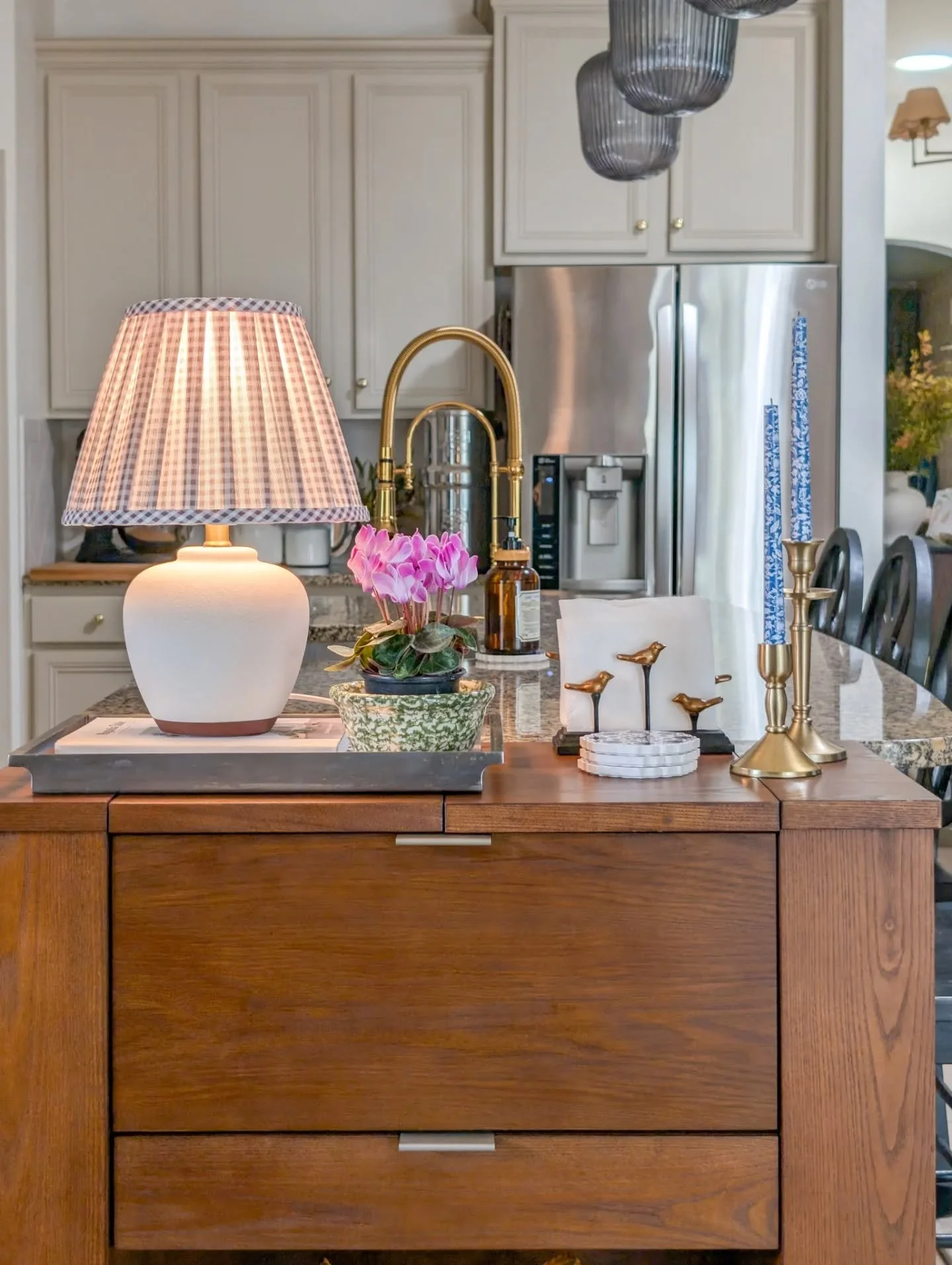 They say the best things in life are aged to perfection and this bar is no exception. 🥂

​This was a wedding gift from over 10 years ago, and while its "bar" days are behind it, I couldn&rsquo;t bear to part with it. I decided to challenge