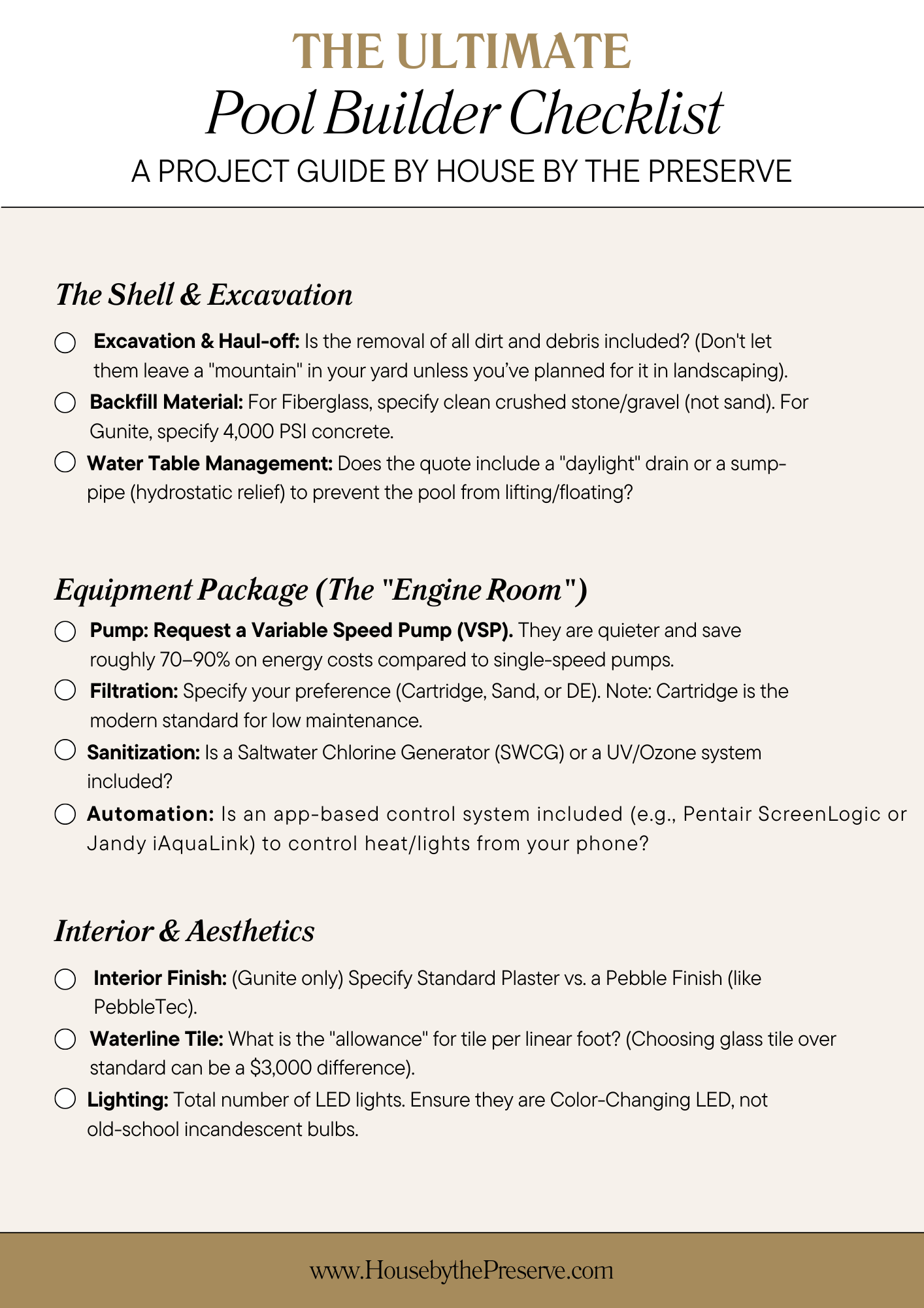 Our Backyard Renovation: How to Interview Pool Builders 