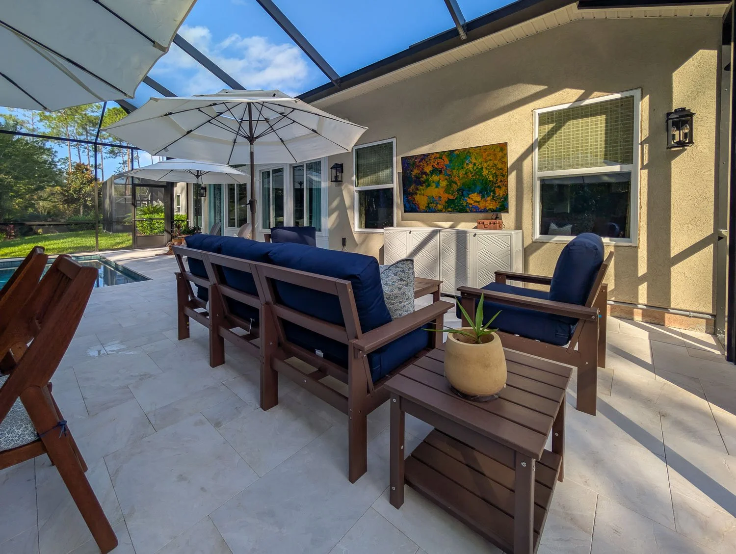 Pool Tables Float Backyard Pool Reveal: Our New Outdoor Living Oasis — House by the Preserve