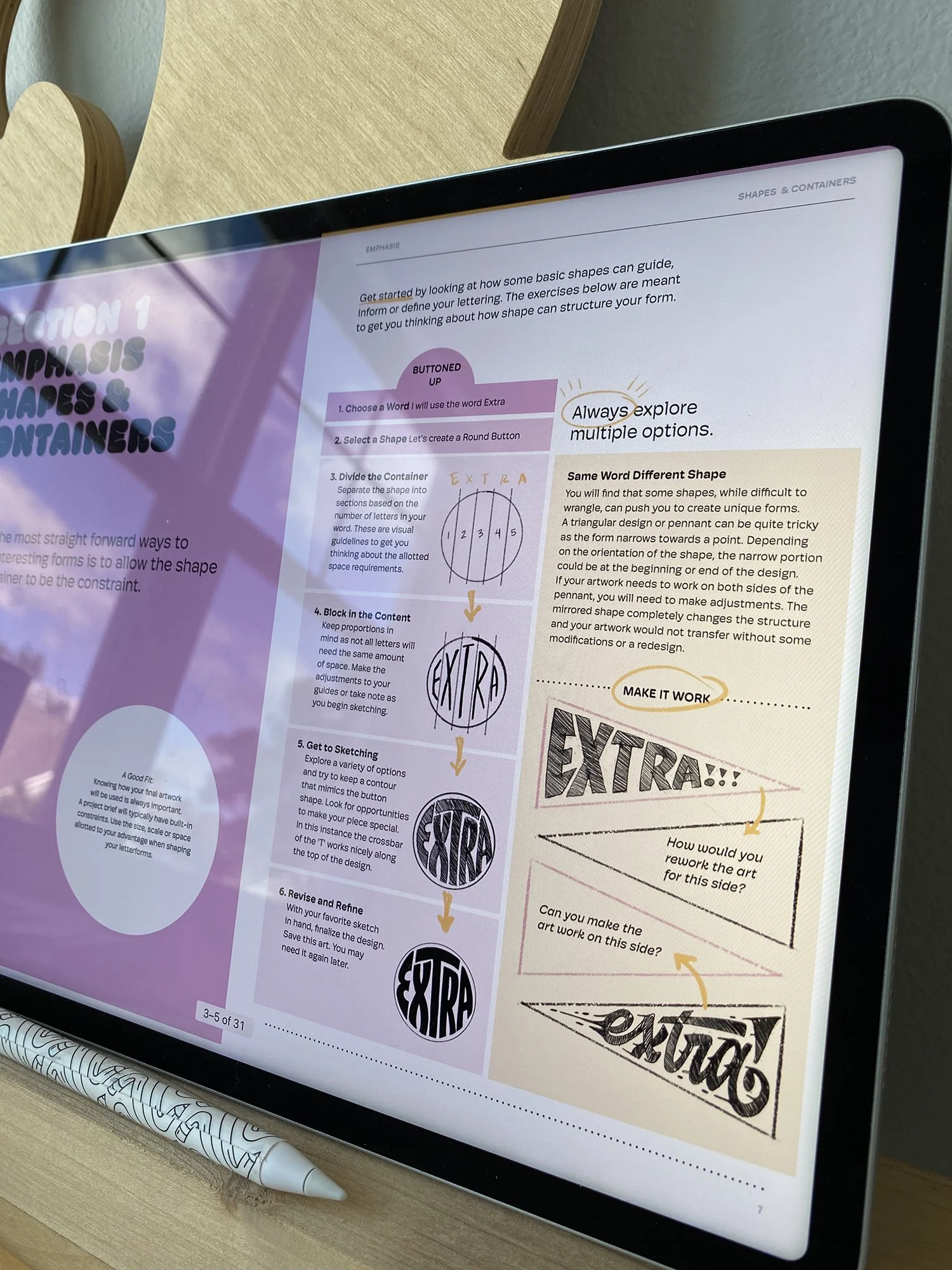 Extra Extra Lettering Workbook — PSTL
