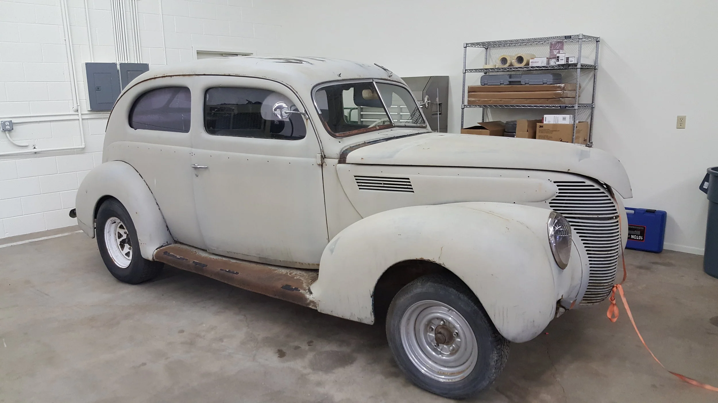 Mark Ripley's 1939 Ford Tudor.