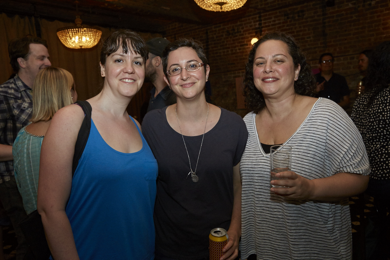 Caroline Wells Chandler Opening Reception for Queer|Art|Pride at Wythe Hotel, June 2017. (Photo by Eric McMatt)