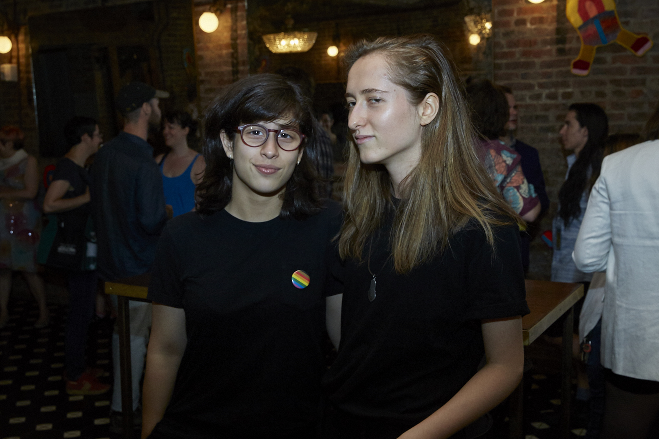 Caroline Wells Chandler Opening Reception for Queer|Art|Pride at Wythe Hotel, June 2017. (Photo by Eric McMatt)