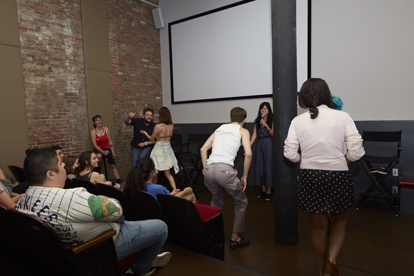 M.F.A. (dir. Natalia Leite) Q&A w/ cast & crew for Queer|Art|Pride at Wythe Hotel, June 2017. (Photo by Eric McNatt)