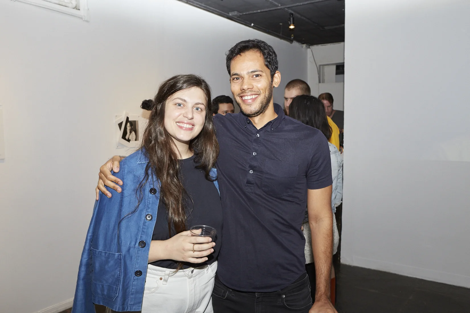 Ashton Cooper and Rodrigo Moreira at Opening Reception of QAM 2016-2017 Annual Exhibition 01 (Photo by Eric McNatt)
