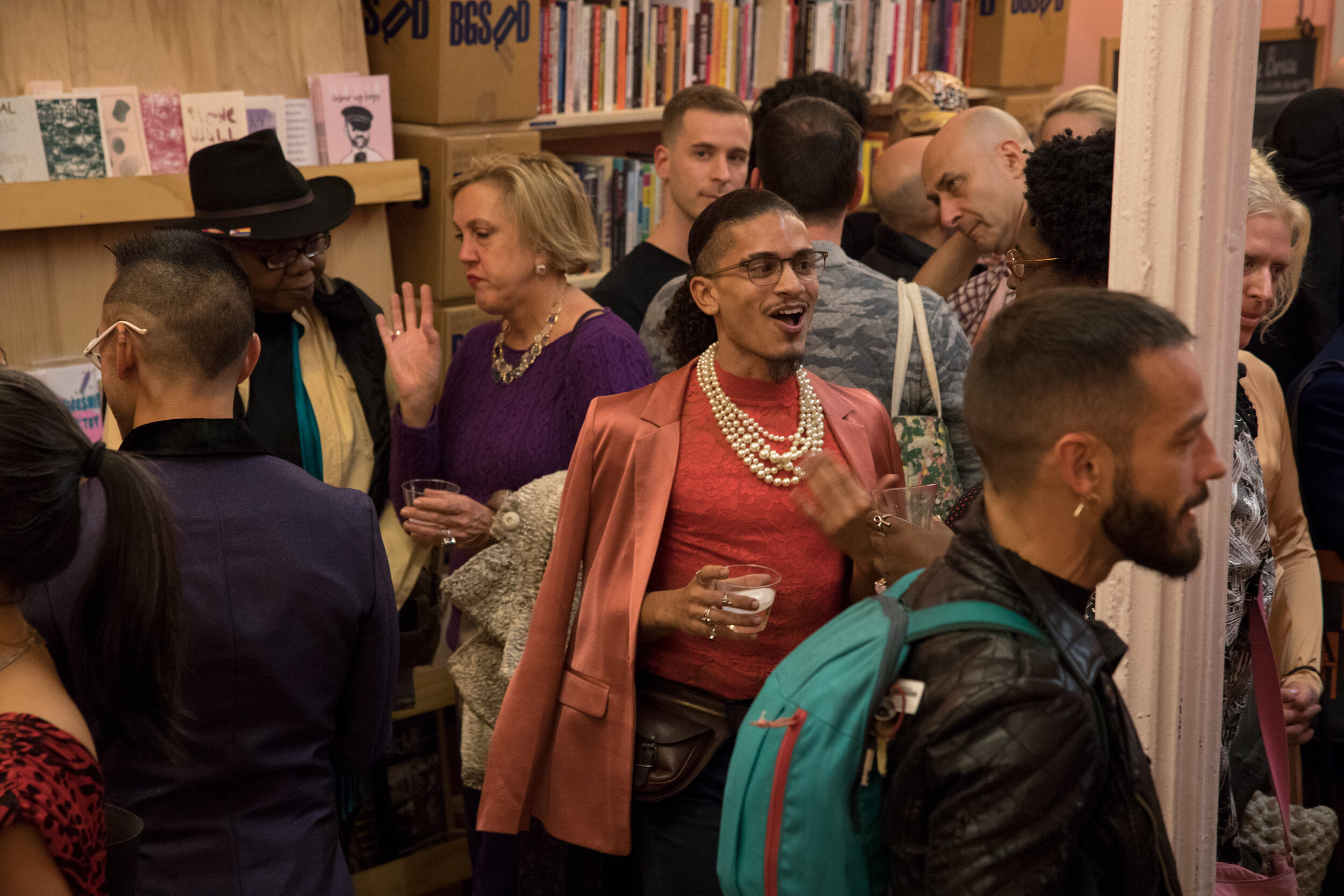 VIP Preview Tour of the 2018-2019 QAM Annual Exhibition at the Bureau for General Services – Queer Division (photo by Cayetana Suzuki)
