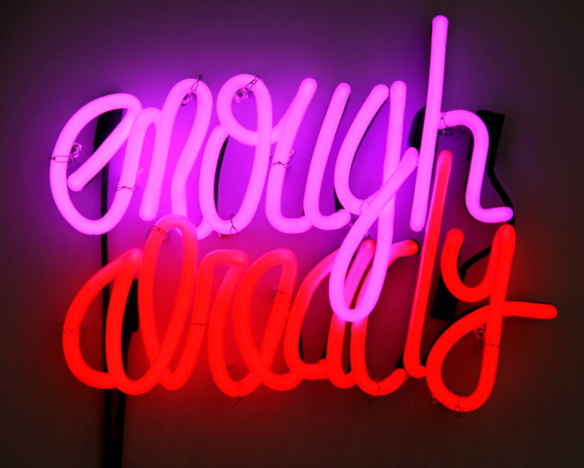  “Enough Already,” (2012) by Deborah Kass 
