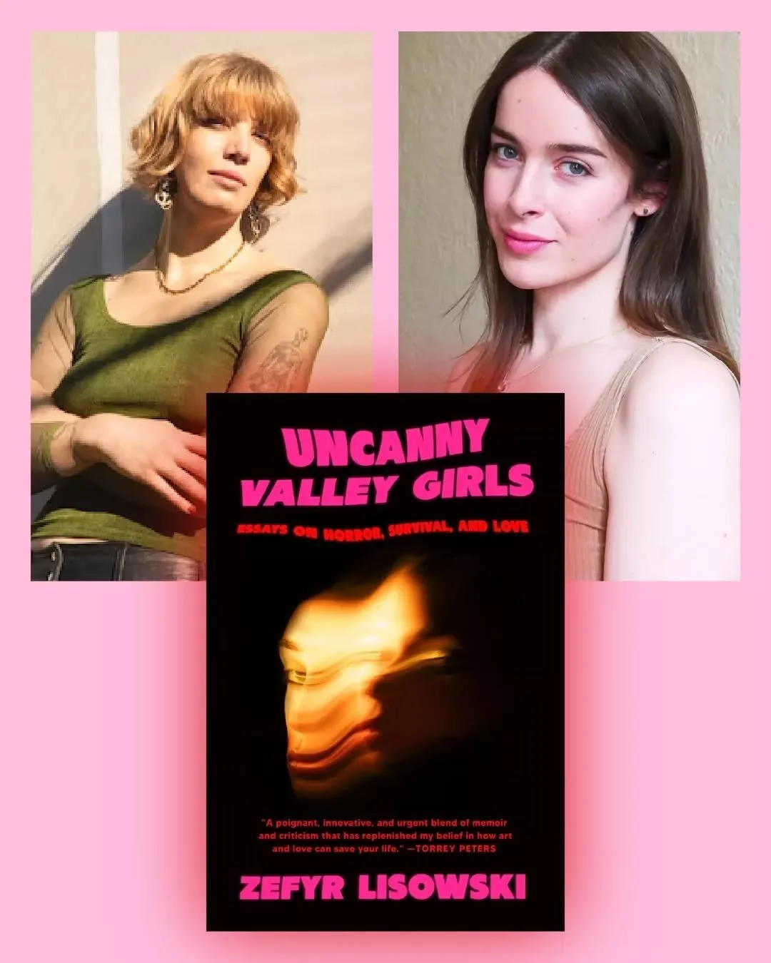 TONIGHT: Join 2023 QAM Fellow Zefyr Lisowski and Harron Walker to celebrate the release of Lisowski's new book, &quot;Uncanny Valley Girls.&quot;&nbsp;A sharply personal and expansive essay collection dedicated to the strange and absurd beauty of hor