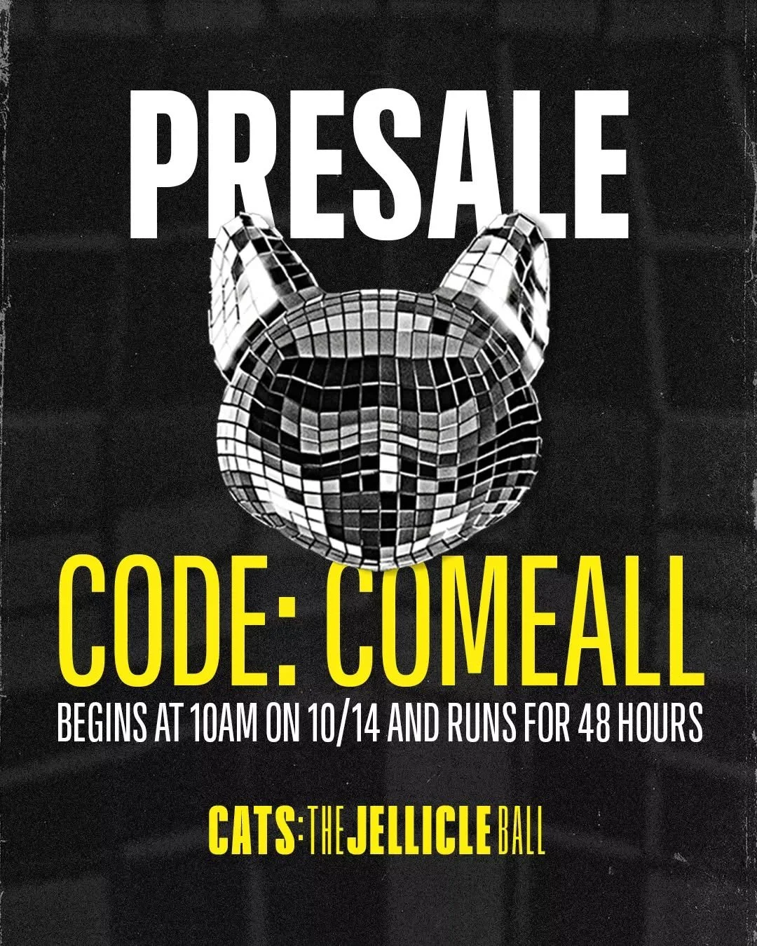 Jellicle cats come one, come all! Starting now, @queerart gets exclusive presale access for tickets to @catsjellicleball, coming to Broadway this spring. Visit the link in bio for more 🐱 ⁣
⁣
Based on T.S. Eliot&rsquo;s &quot;Old Possum&rsquo;s Book 