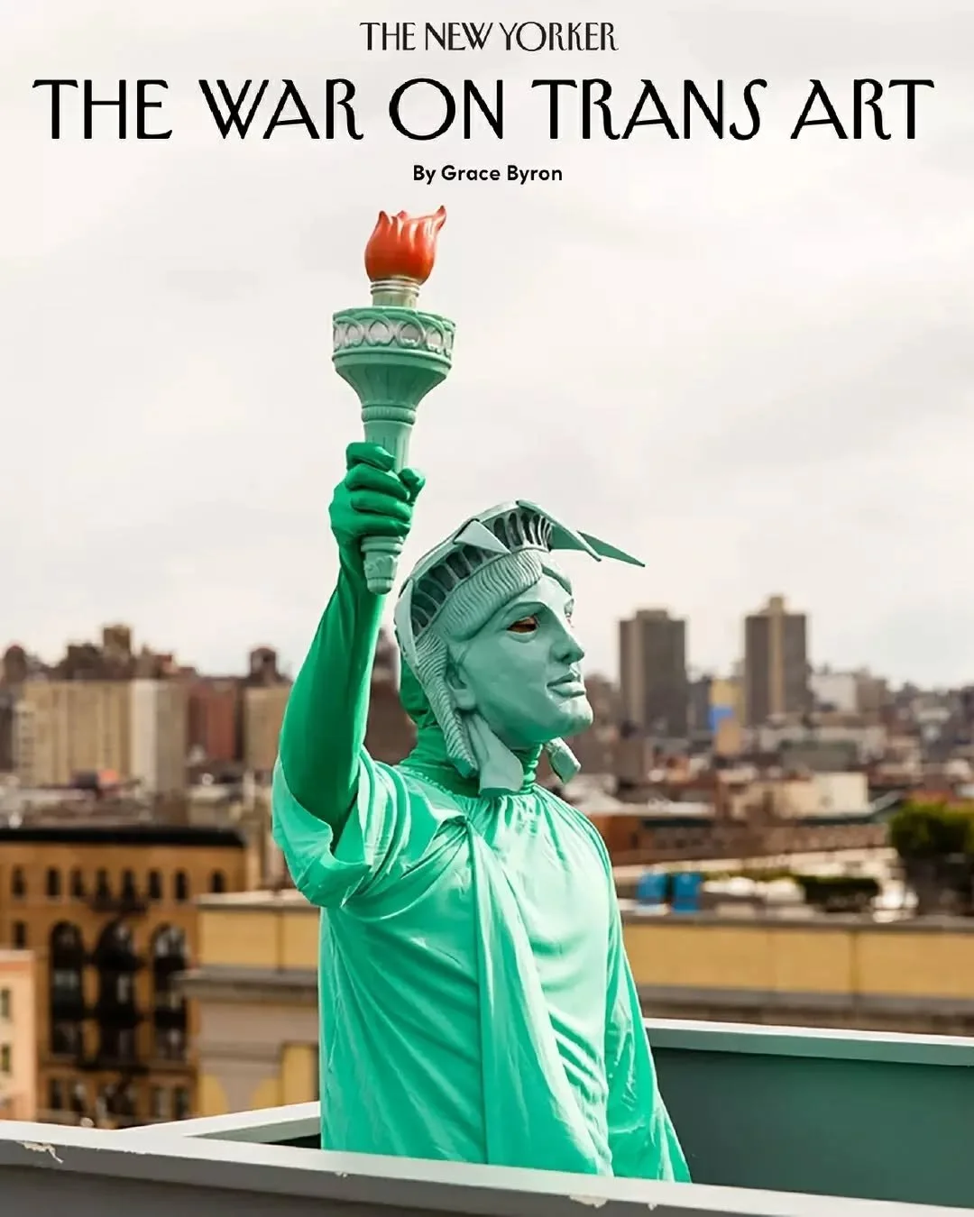 2024 QAM Fellow Grace Byron recently wrote an article for the @newyorkermag detailing the war on trans art. &quot;Politics and aesthetics have an uneasy alliance,&quot; she writes. &quot;Too often, trans art&mdash;whatever it might encompass, and wha