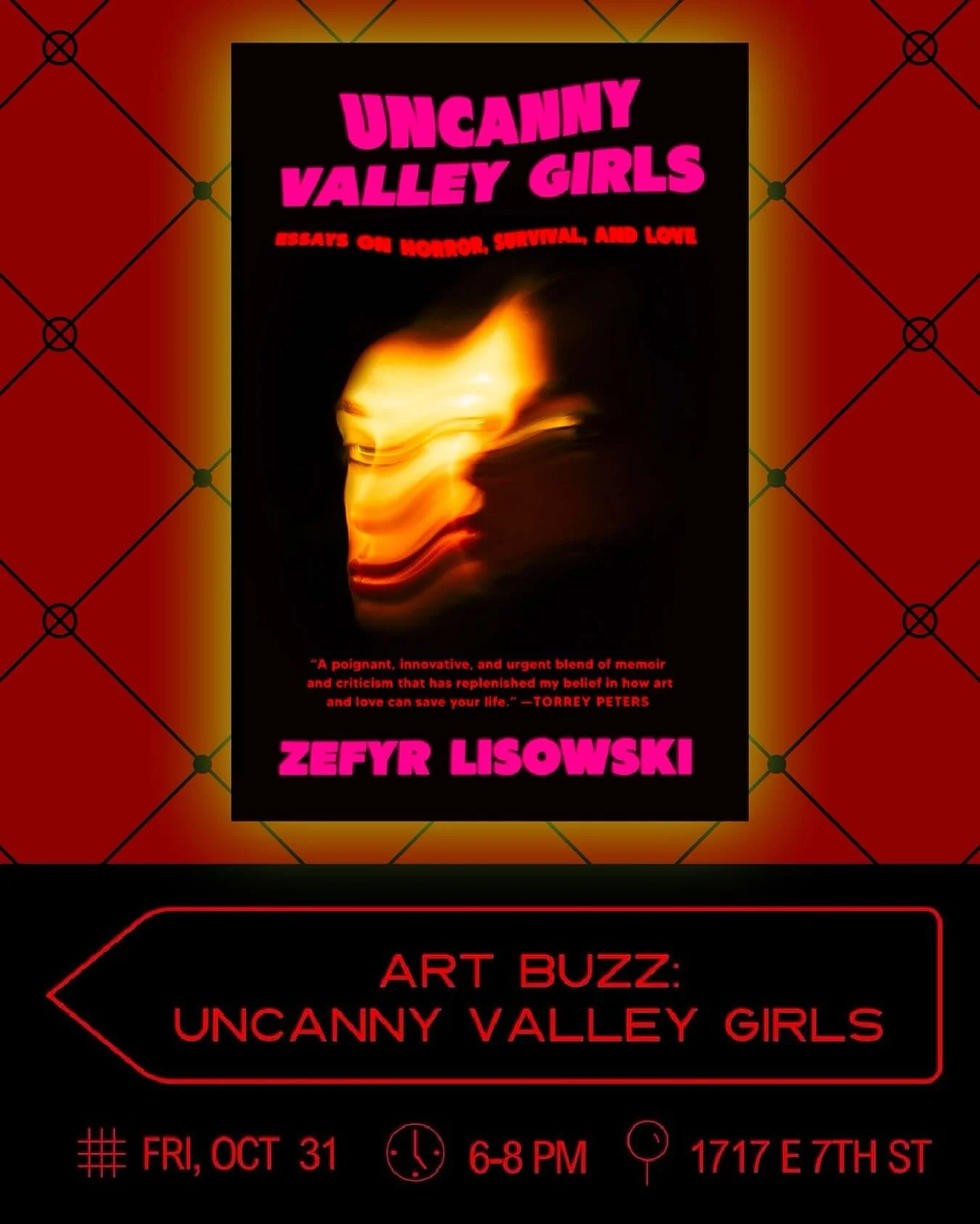 TONIGHT: @queerart is taking over LA! For the west coast launch of her new book, &ldquo;Uncanny Valley Girls,&rdquo; 2023 QAM Fellow Zefyr Lisowski will be joined in conversation with Johanna Hedva at @theicala following select readings from the book