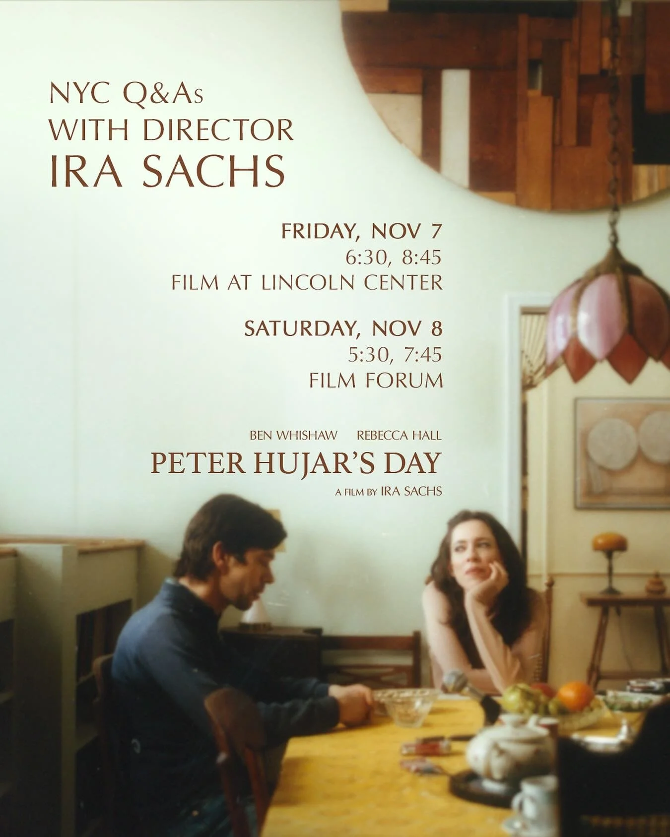 &ldquo;Peter Hujar&rsquo;s Day,&rdquo; the new film by @queerart founding director Ira Sachs, officially hits theaters this week! The film is based on rediscovered transcripts from an unused 1974 interview by nonfiction writer Linda Rosenkrantz (Rebe