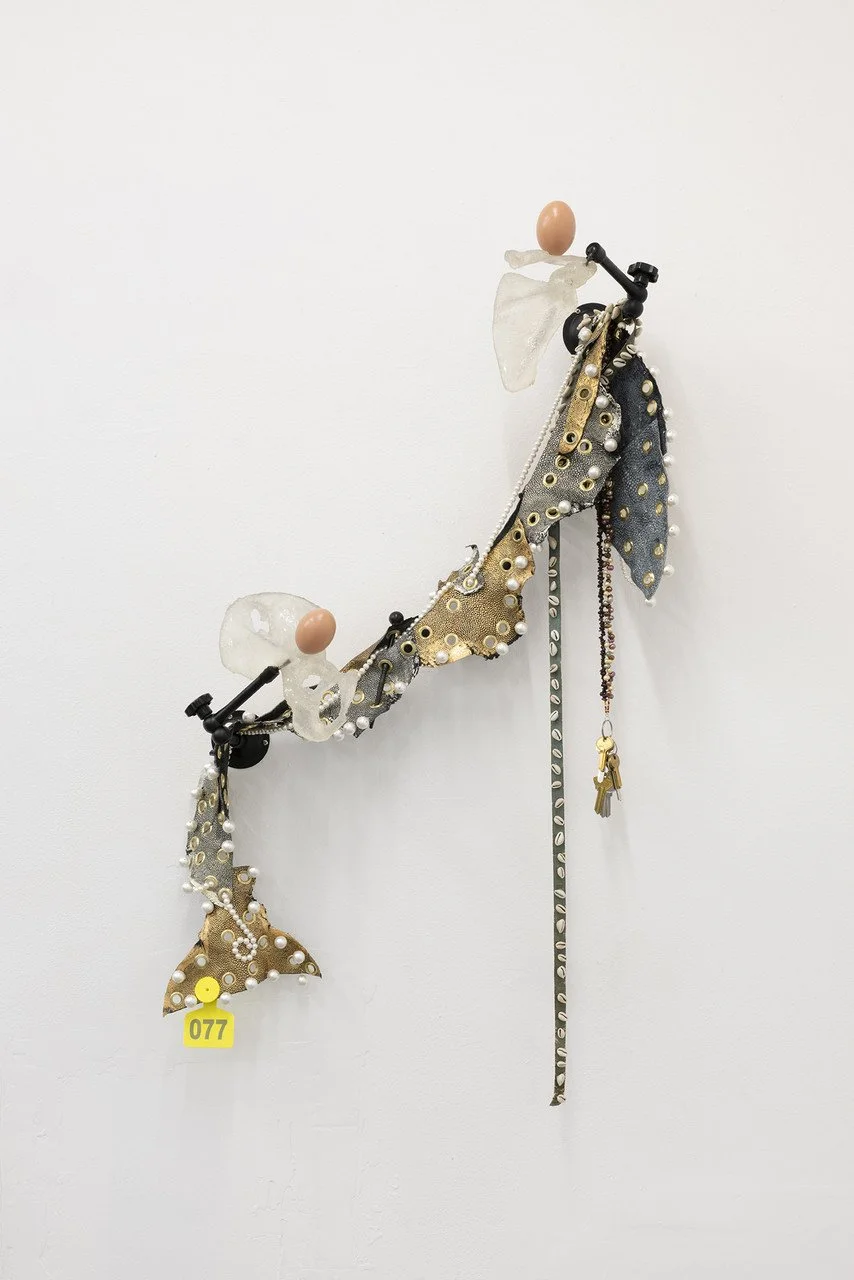 Níkē, The Winged Goddess as a Portrait of Madness (Sash for Crystal Labeija) (2025)