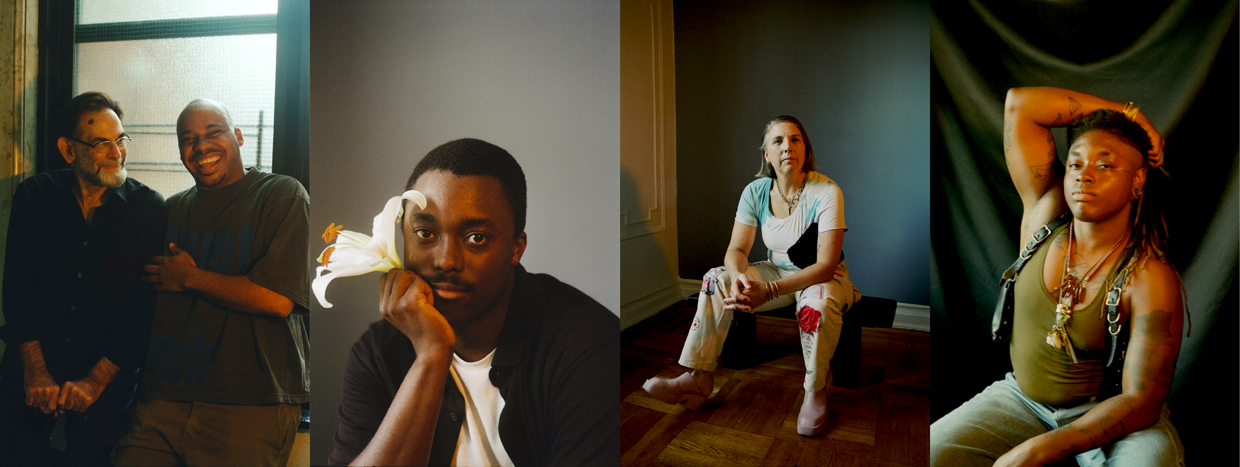   QUEER|ART|PRESENTS    See the 2026   Community   Portrait Project,   shot by Clifford   Prince King    Read More  