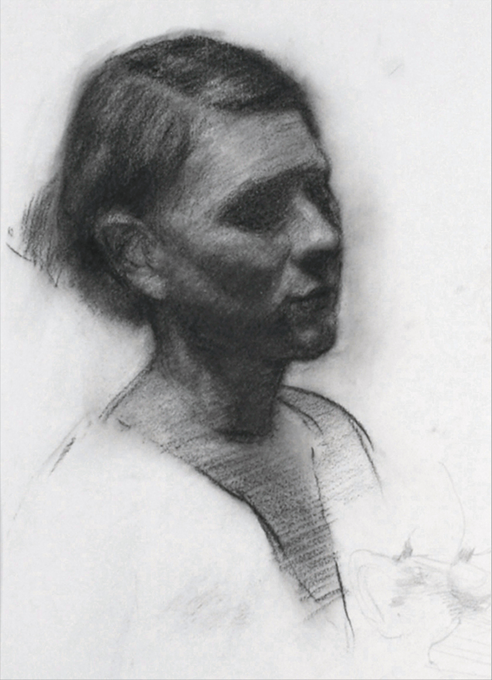   Johanna  Charcoal on Paper 15" x 11" 