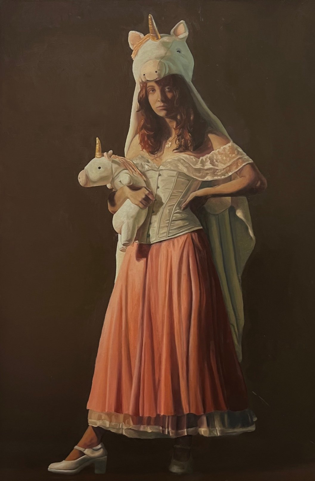 Painting I: Final Project: Full Length Clothed Figure in Color