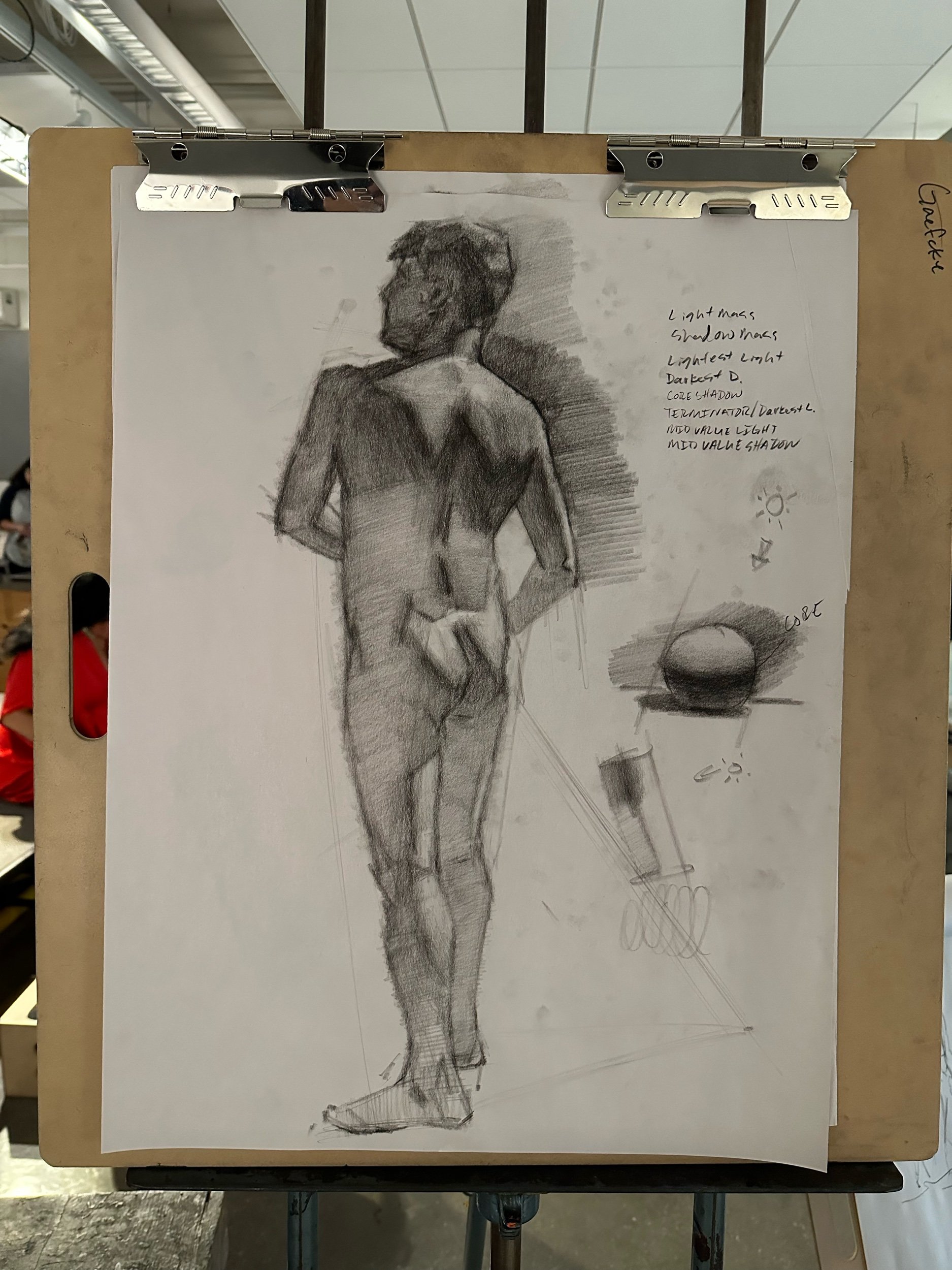 Light and Shadow Separation/ Turning Form