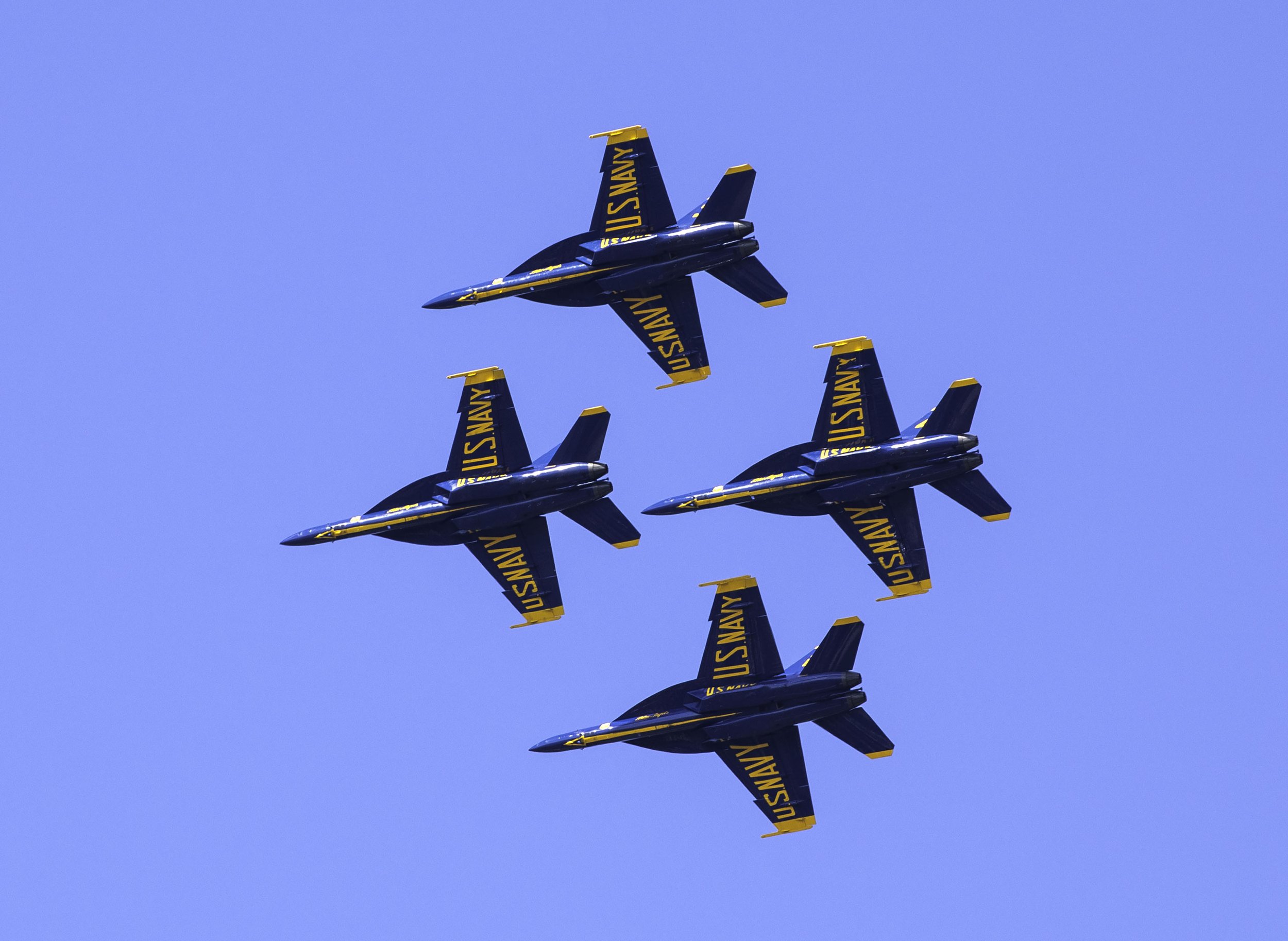 Blue Angel Flyover