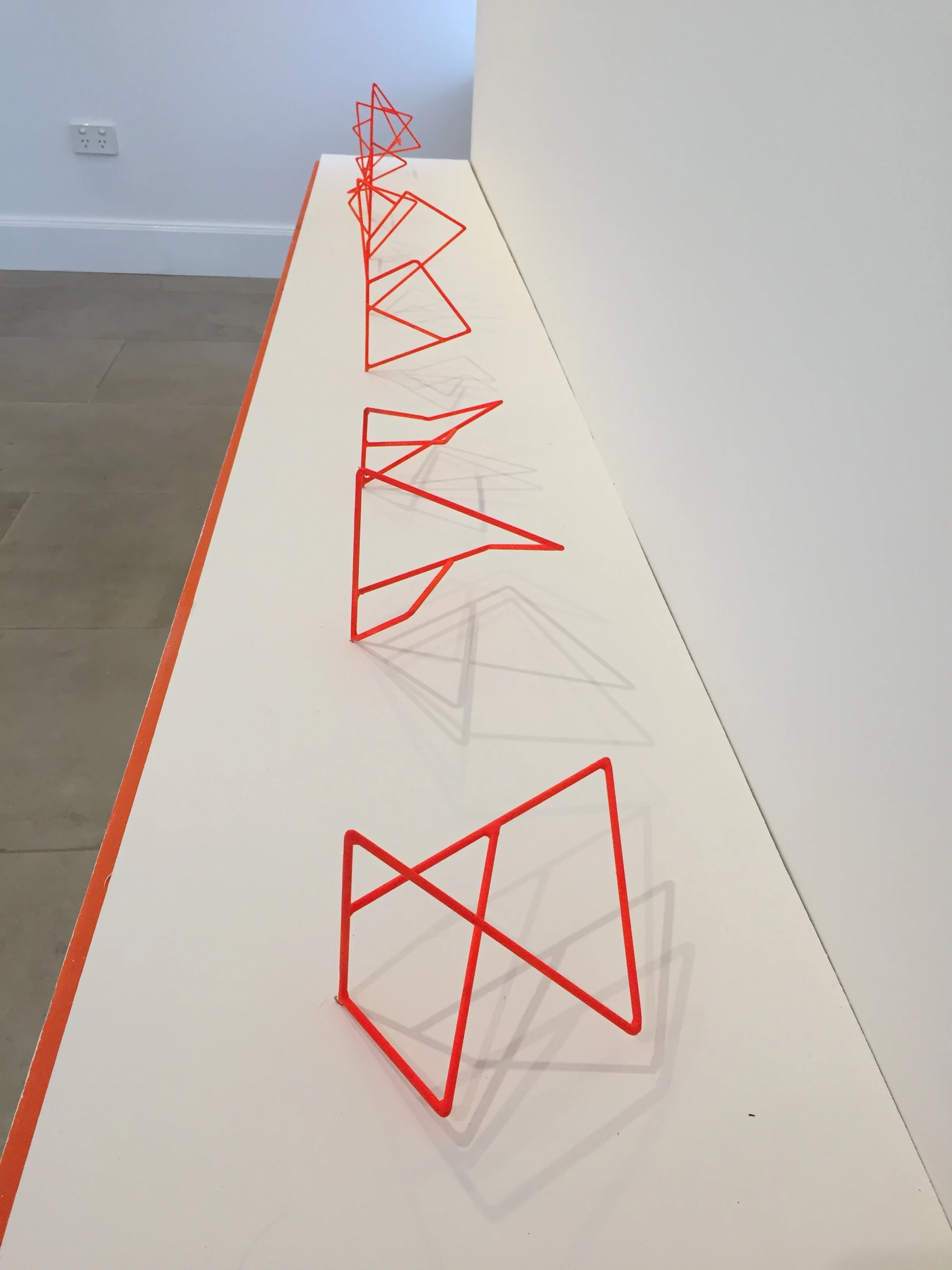 Fluro Orange Protuberances - Mike Smith