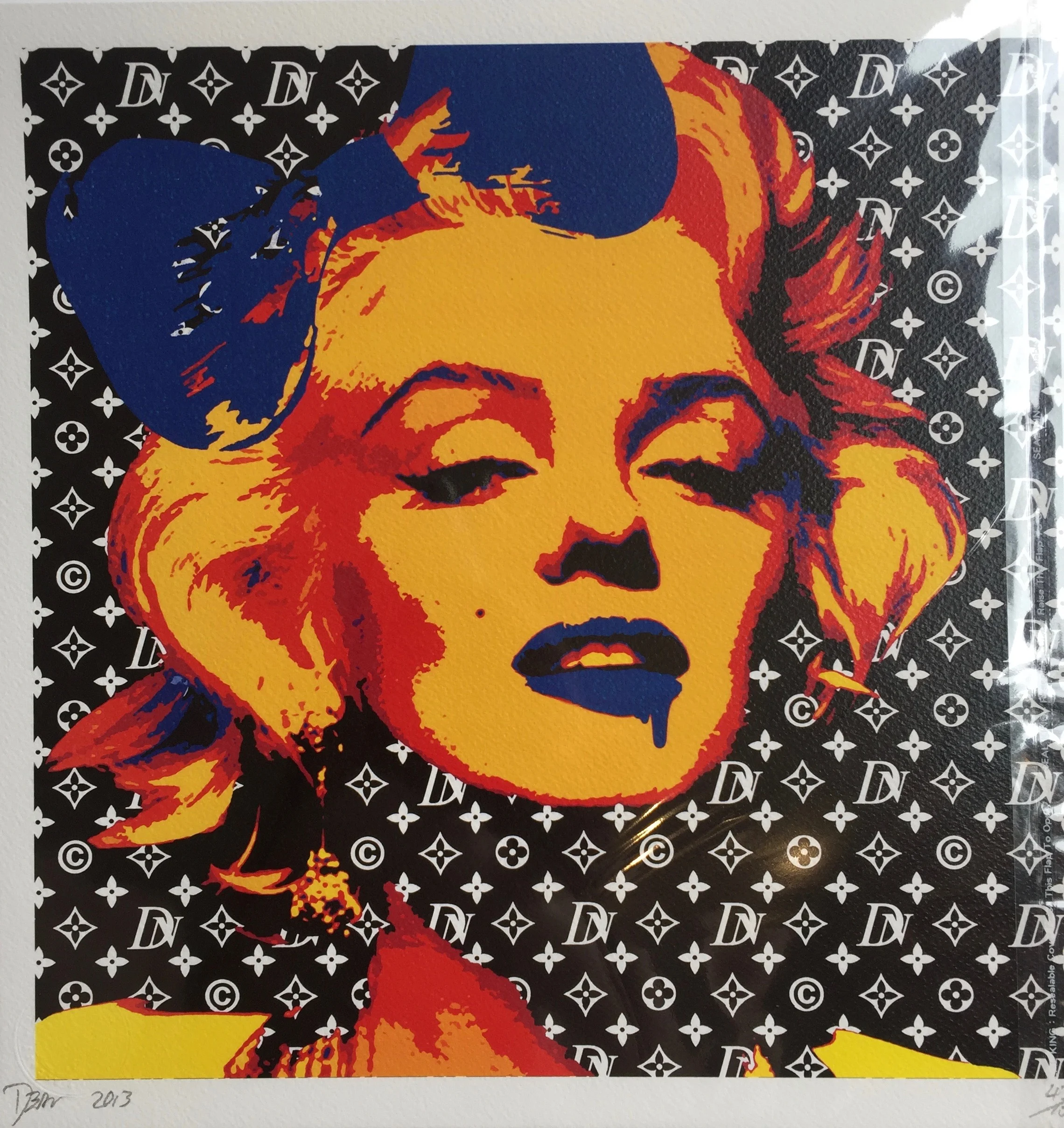 Marilyn Monroe Orange - DEATH NYC