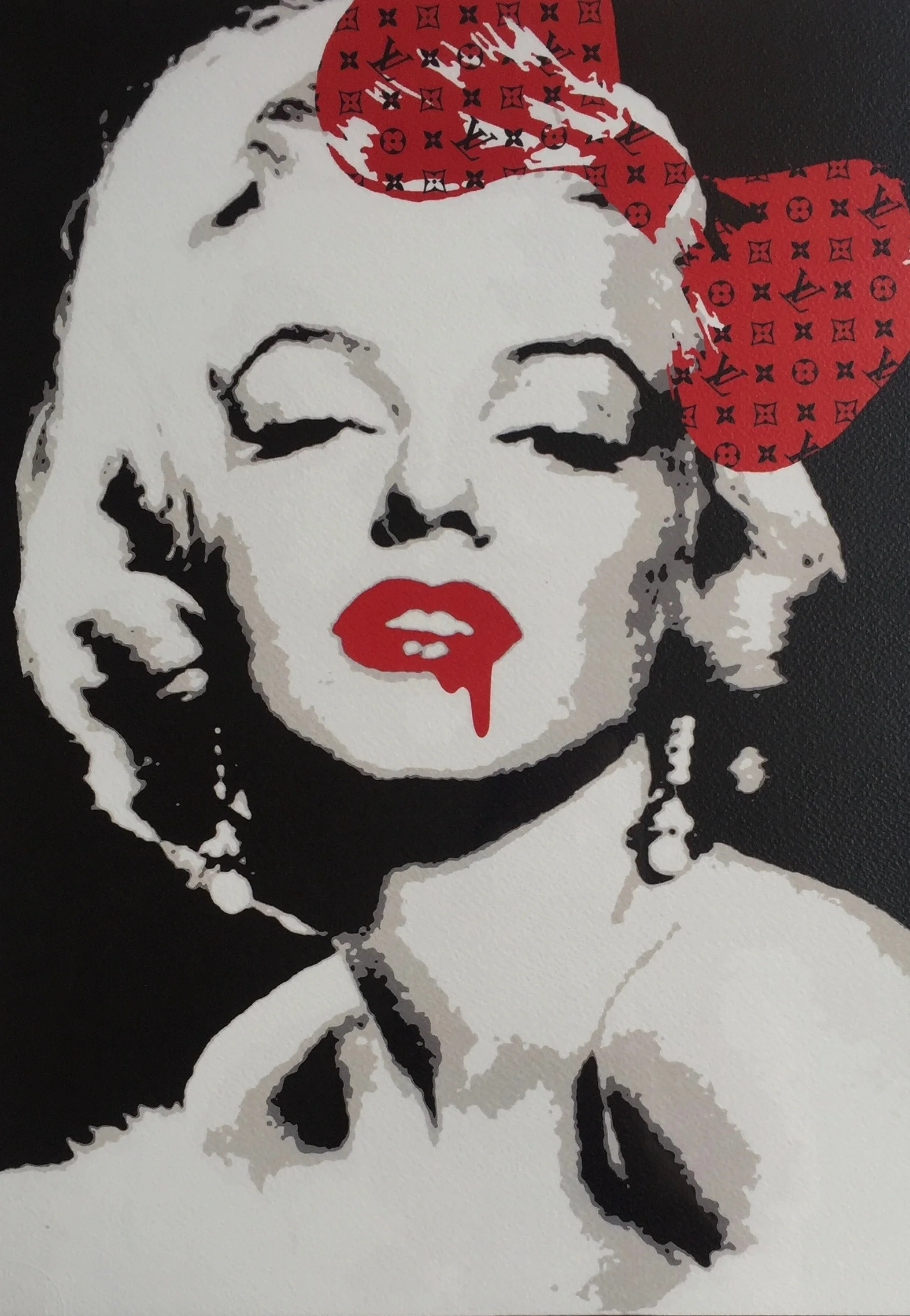Marilyn Monroe Red - DEATH NYC