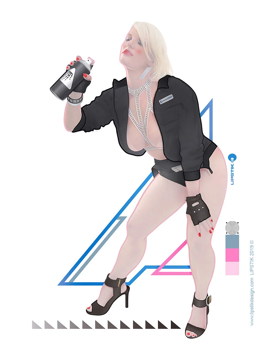 Video Pinup #04 - LIPSTIK