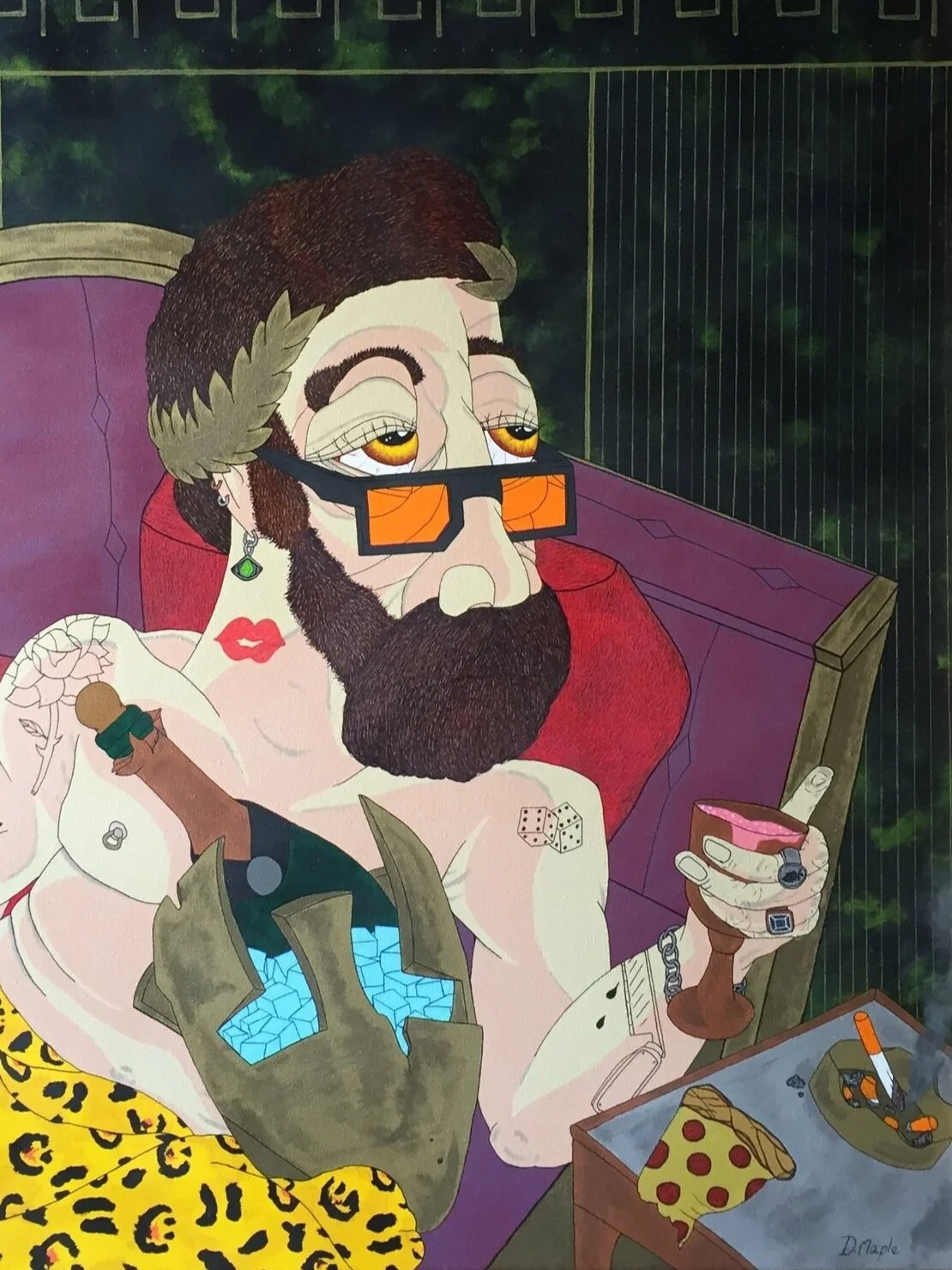 A Day Off for Dionysus - Denzel Maple
