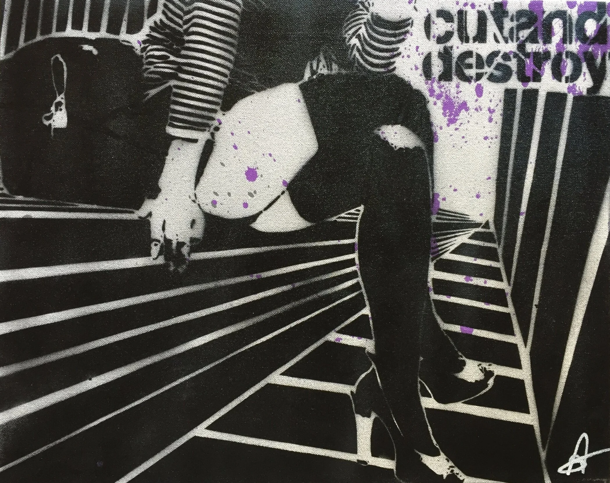 Unknown - Black and White - CUTANDDESTROY