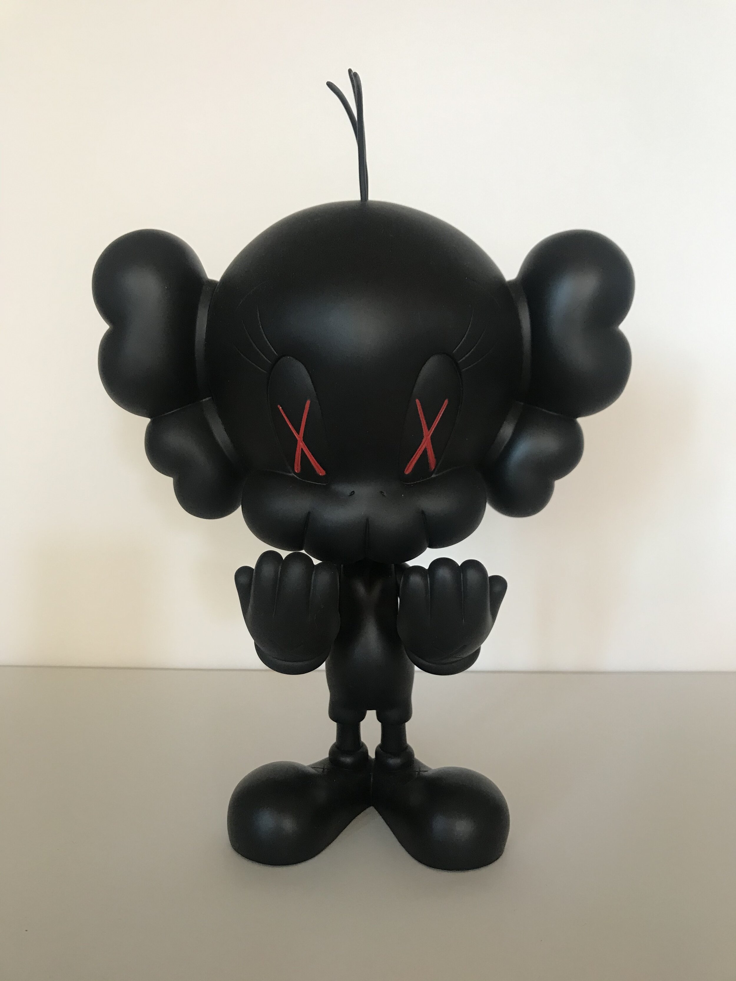 Kaws OriginalFake Tweety Black Disorder Gallery Sydney Australia