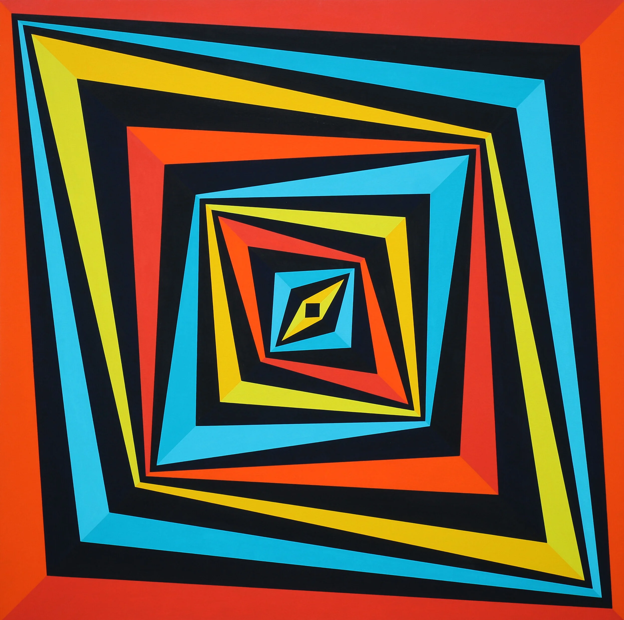 Lynda Hyde - Half Past Yesterday - Hard-edge Geo, Op &amp; Pop - 3