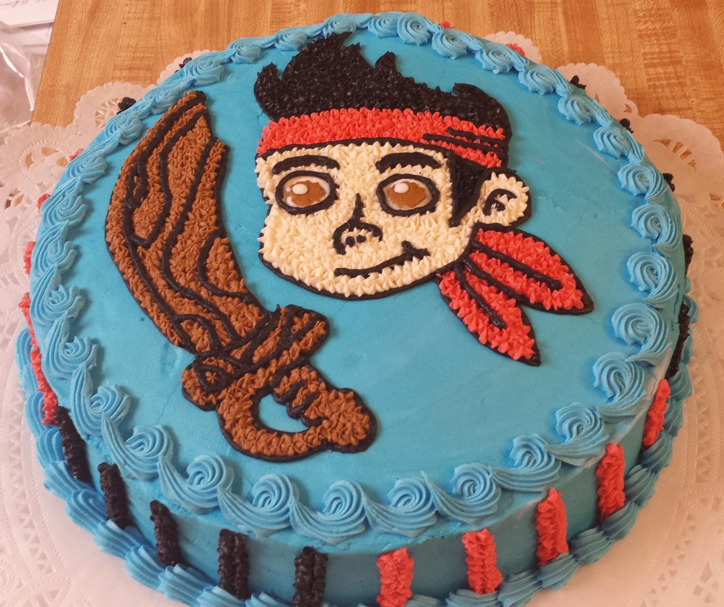 "Jake and the Neverland Pirates" Cake