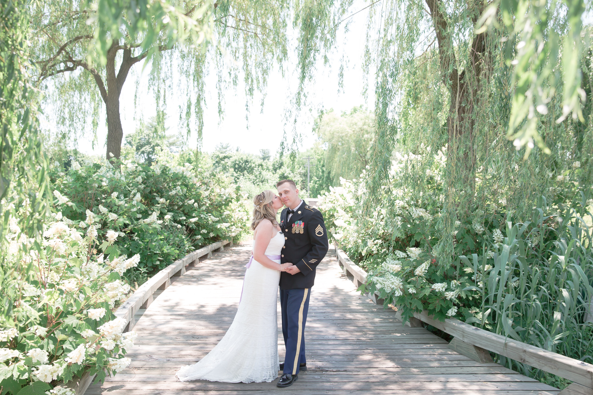 Probably one of my favorite locations this year. The trees framing this shot are truly amazing! Plus everyone loves a guy in uniform! ;) 