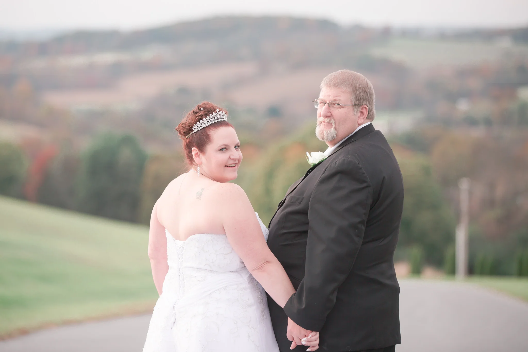 Can we just take a second and appreciate the view here? Wendy and Ed look pretty fab too!
