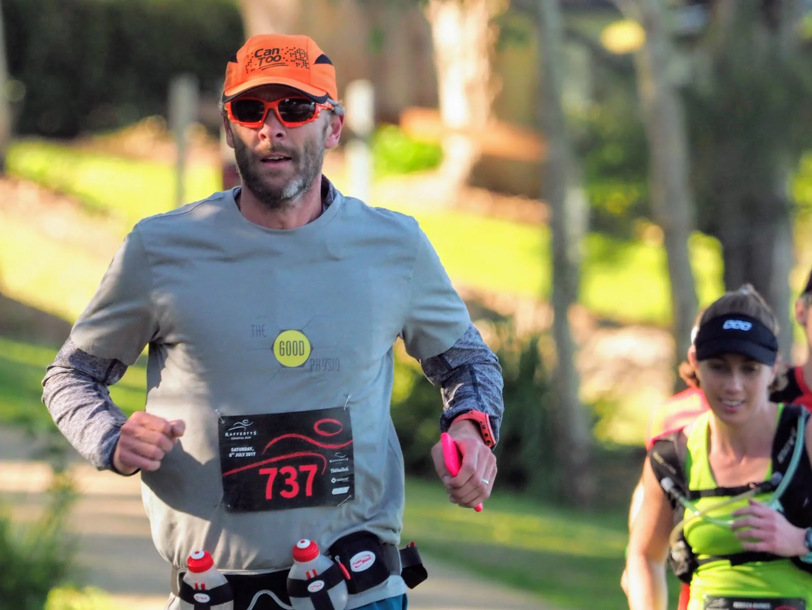 Starting a 22km trail run. &nbsp;thanks to brad spalding for the photo