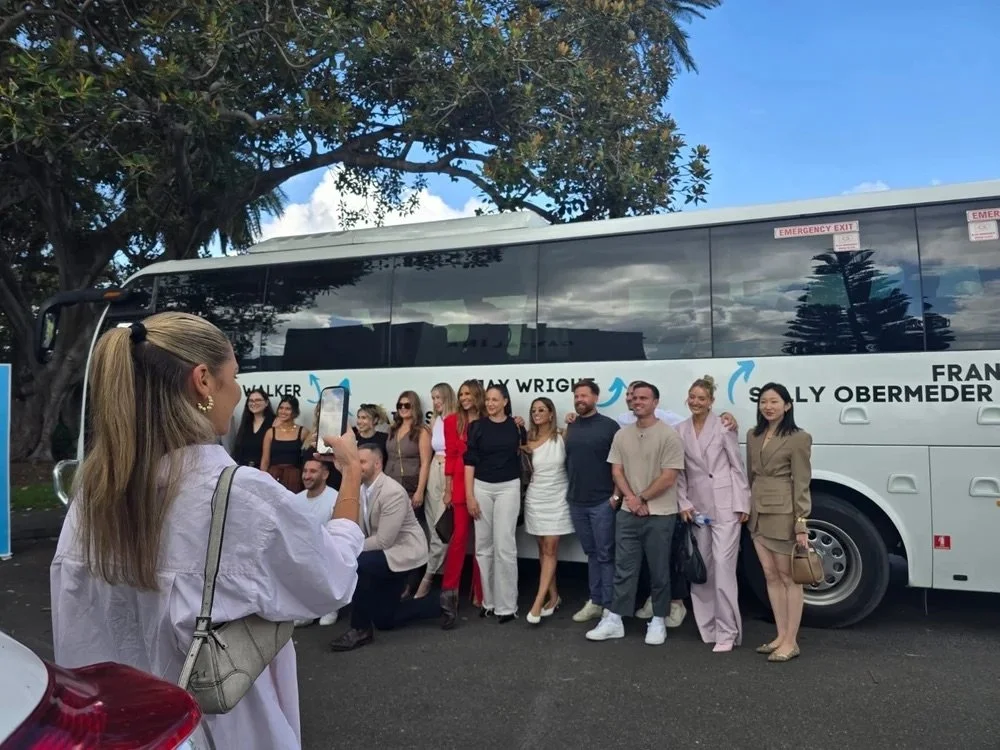 18-seater Mercedes Sprinter Luxury exterior on a Bowral charter