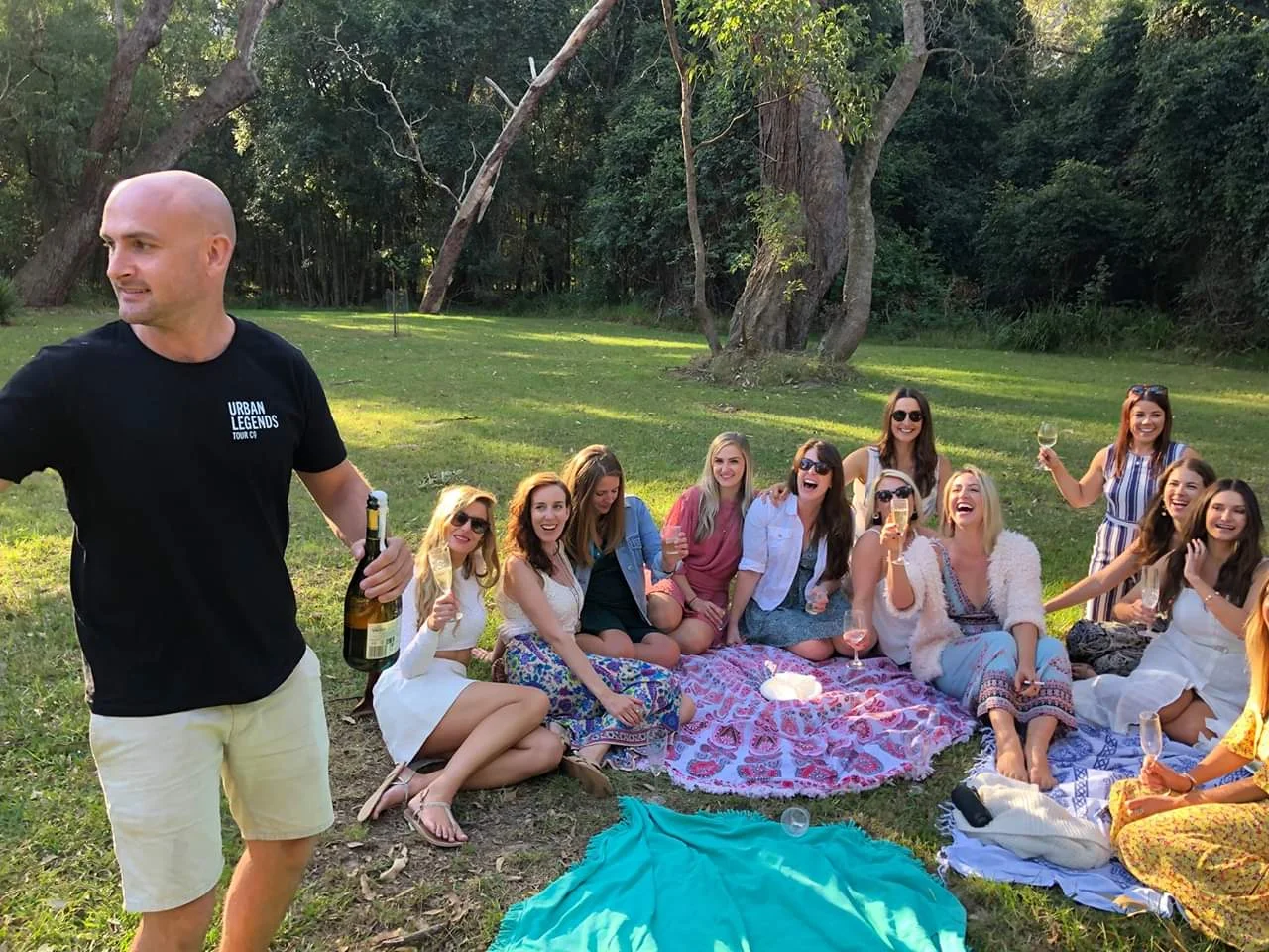 Why not try a catered picnic Lunch on your next wine tour!