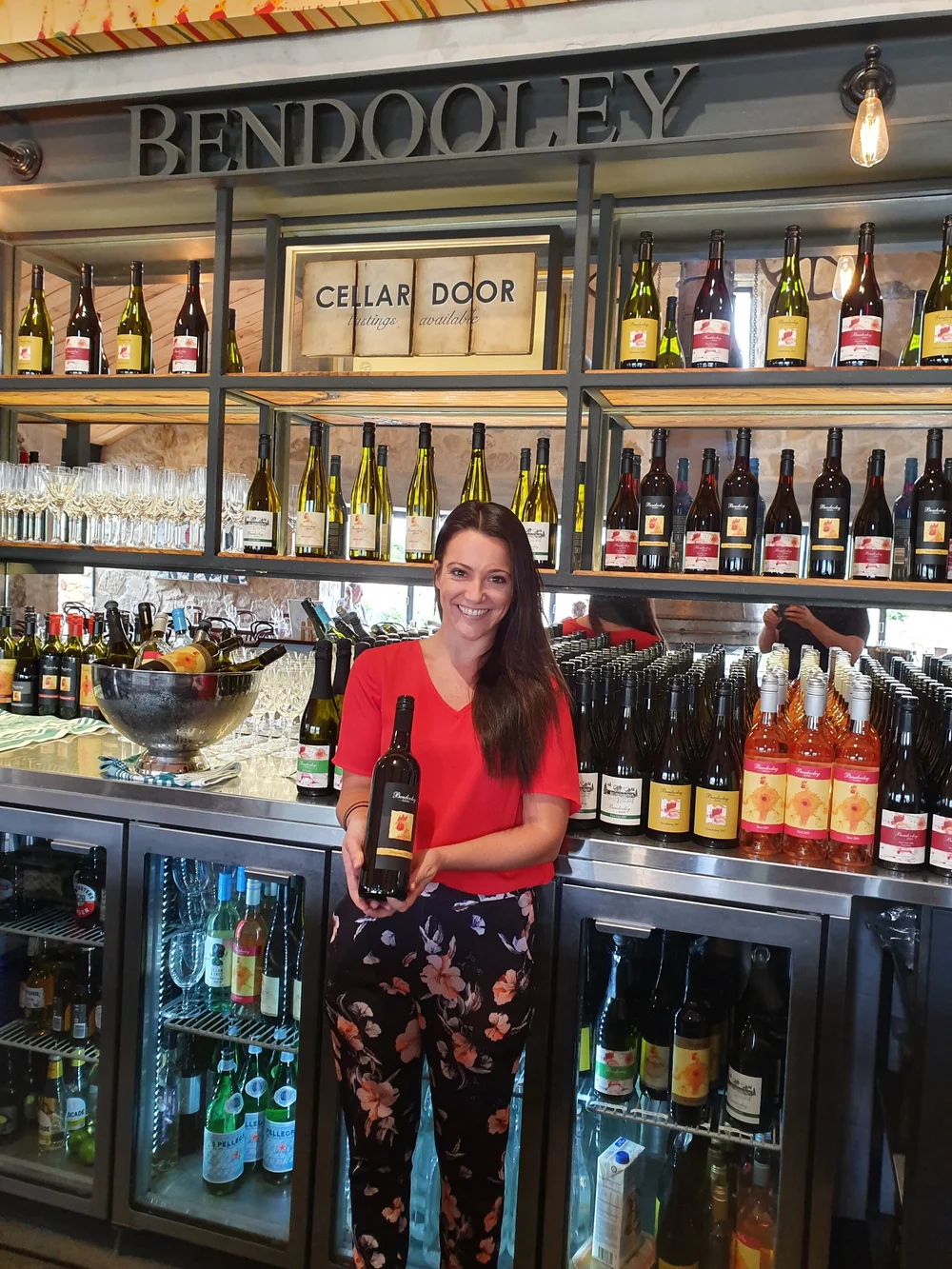Southern Highlands wine tasting at Bendooley Estate cellar door, Berrima