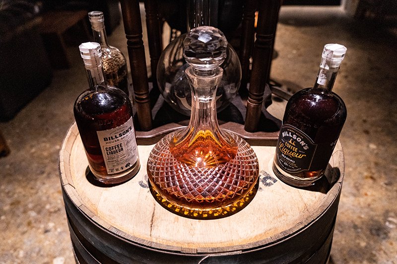 King Valley craft spirits displayed at a distillery