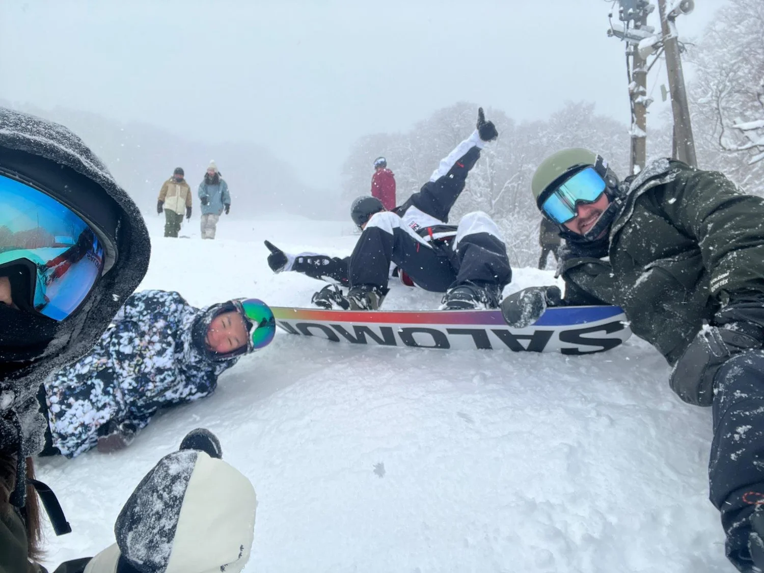 Group on a 3 day snow tour to Perisher in the Snowy Mountains