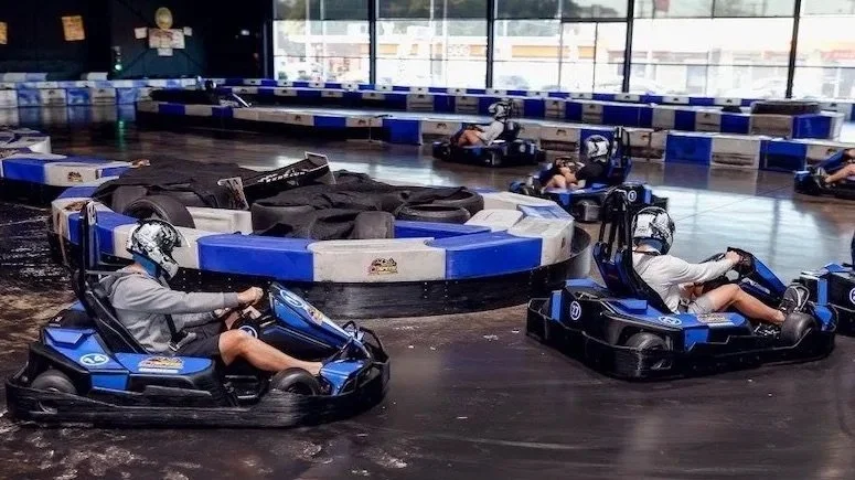 Go-karting Wollongong work Christmas party