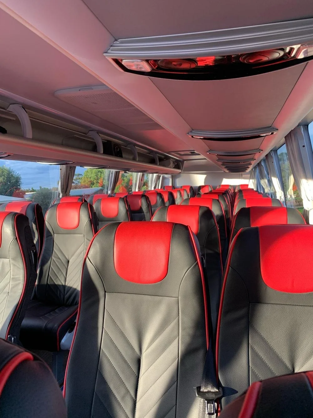 Urban Legends luxury team building bus Sydney