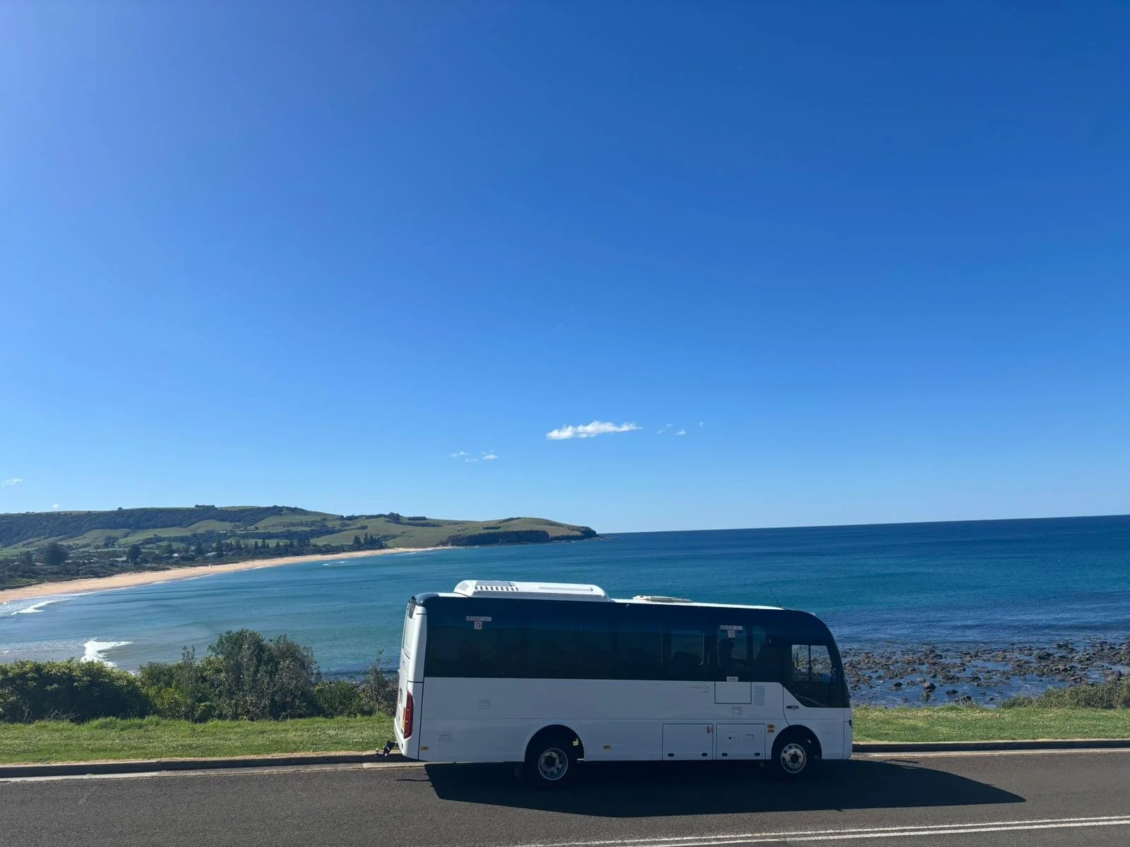 Wollongong group charter Illawarra coast bus hire day out