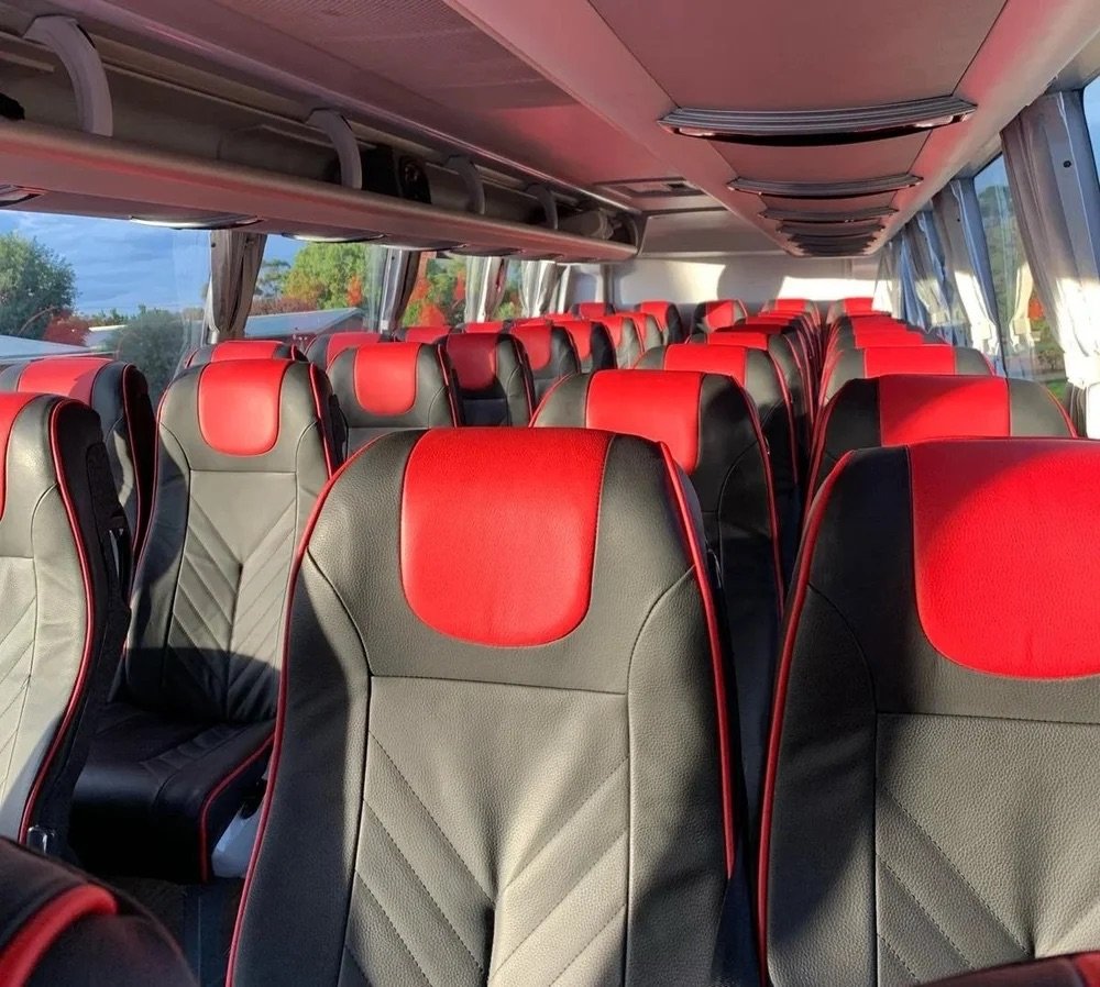 57-seater luxury coach for a large Southern Highlands group charter