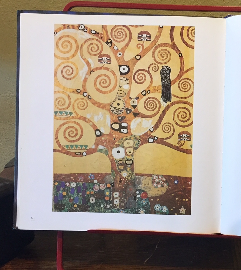 Image from the book Klimt, published by Grange Books. (This is an extensive collection and is not one I would hand to kids to look at. I am personally not comfortable with all of the pieces in this book.)