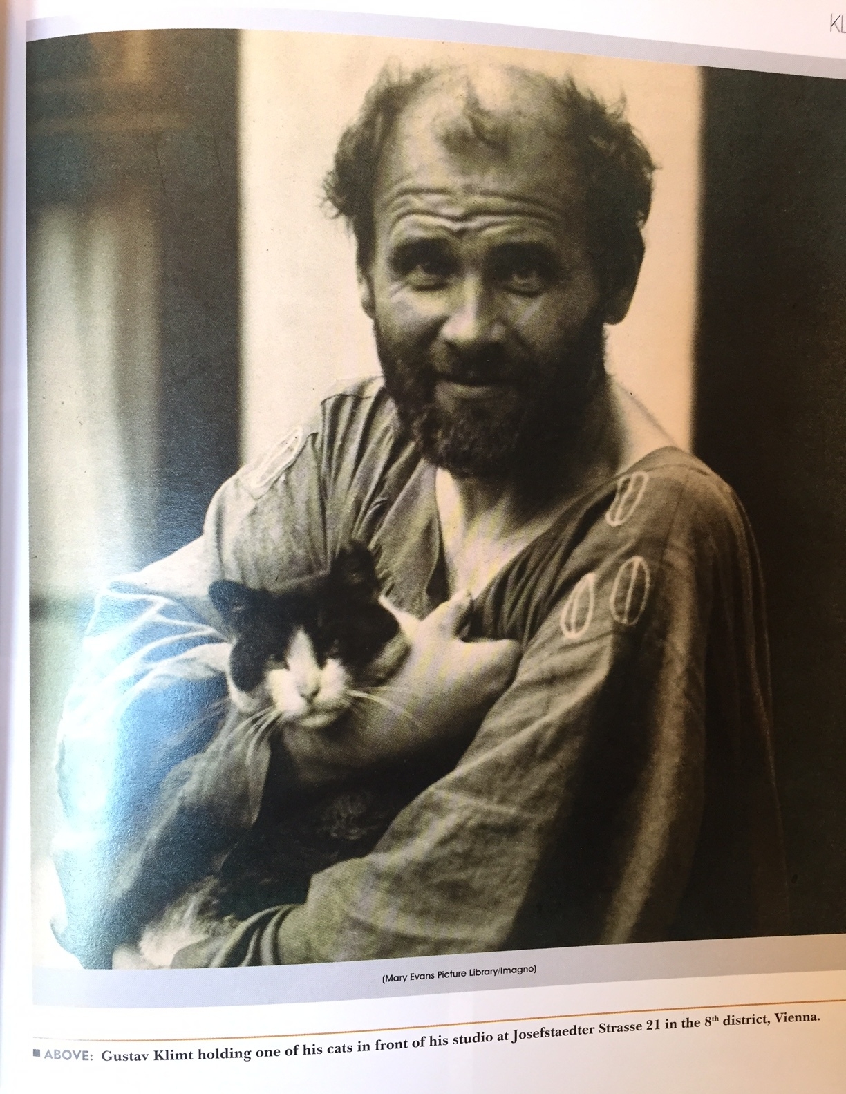 Image from Klimt, The Great Artist Collection. This has a good overview of his life and works, more suitable for teens and adults, depending on your personal views.