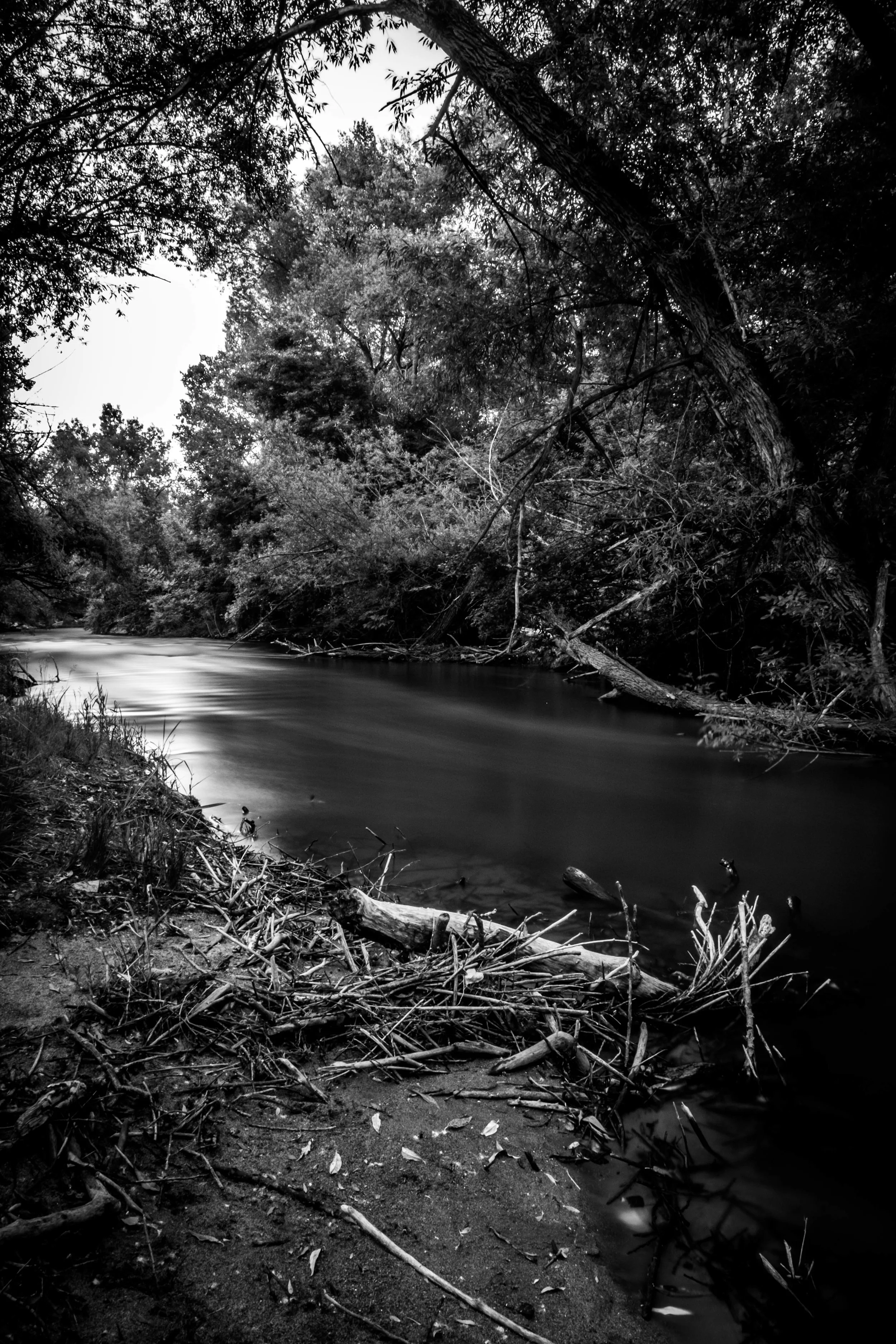 only lovers know, which way the river flows.