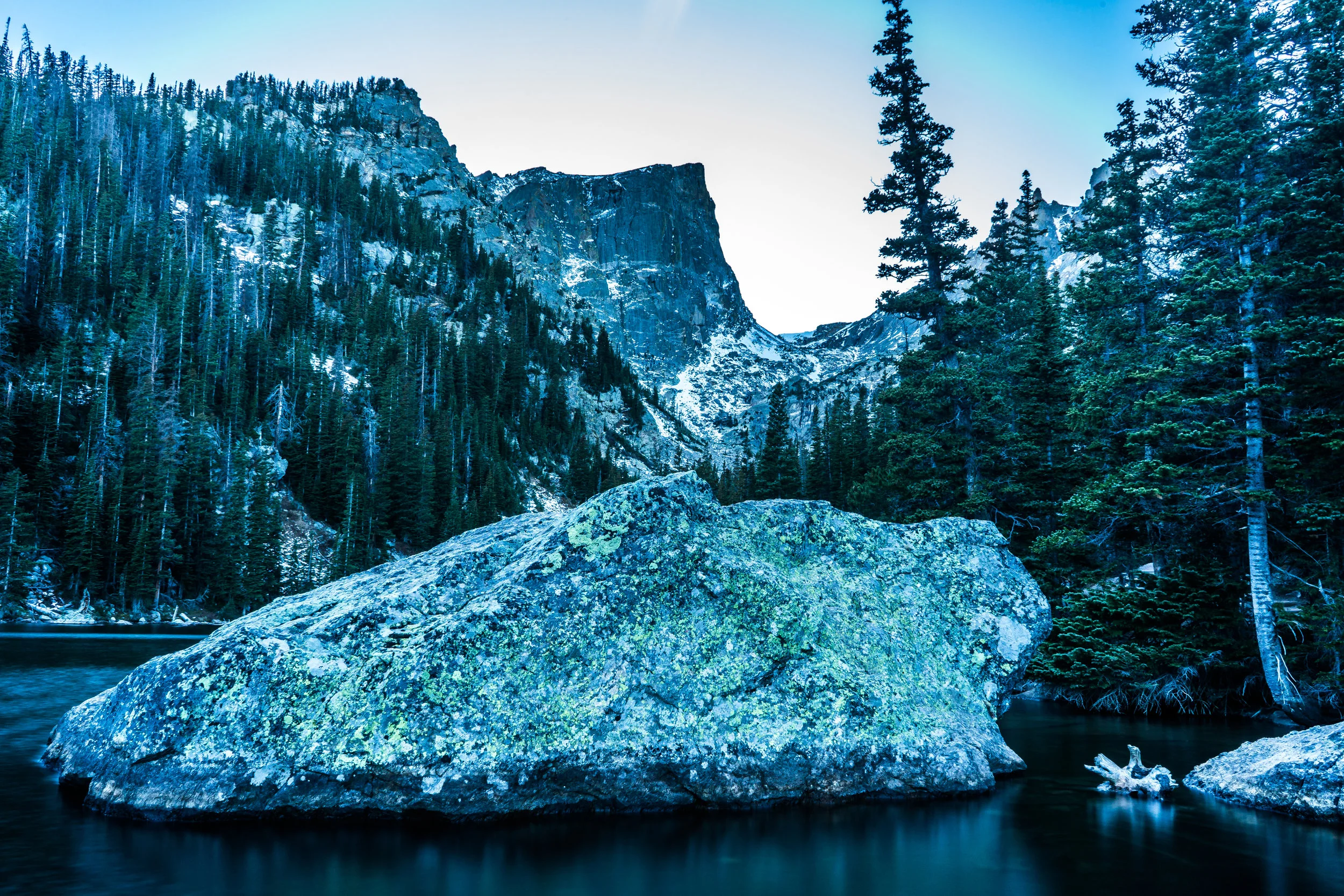 Dream Lake. - Luke 4:5-8 